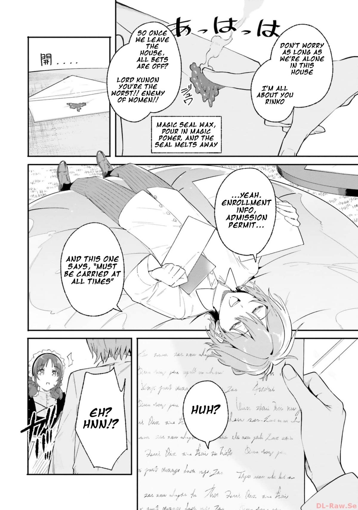 Majutsushi Kunon wa Mieteiru Chap 17 - Next Chap 18