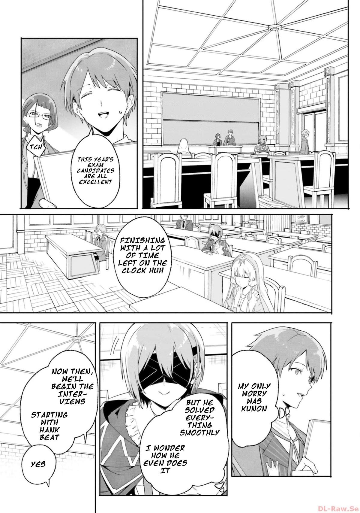 Majutsushi Kunon wa Mieteiru Chap 17 - Next Chap 18
