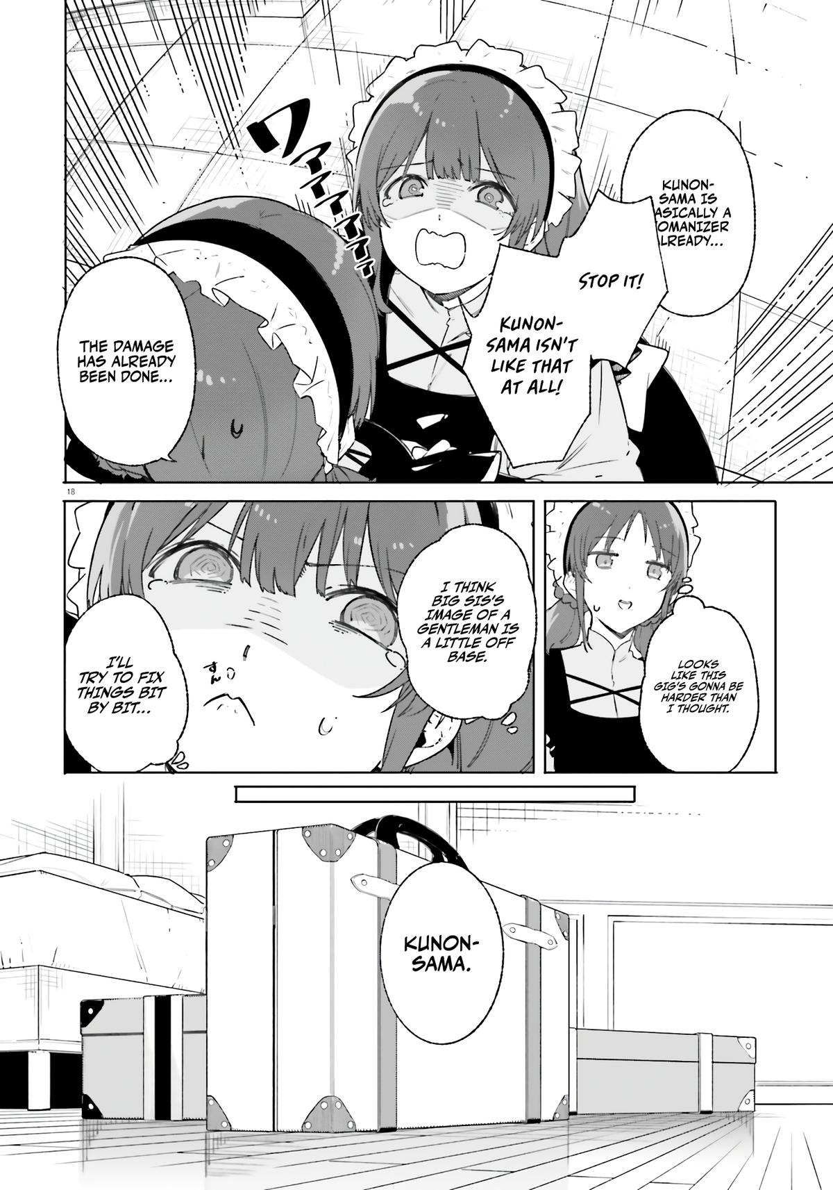Majutsushi Kunon wa Mieteiru Chap 14 - Next Chap 15