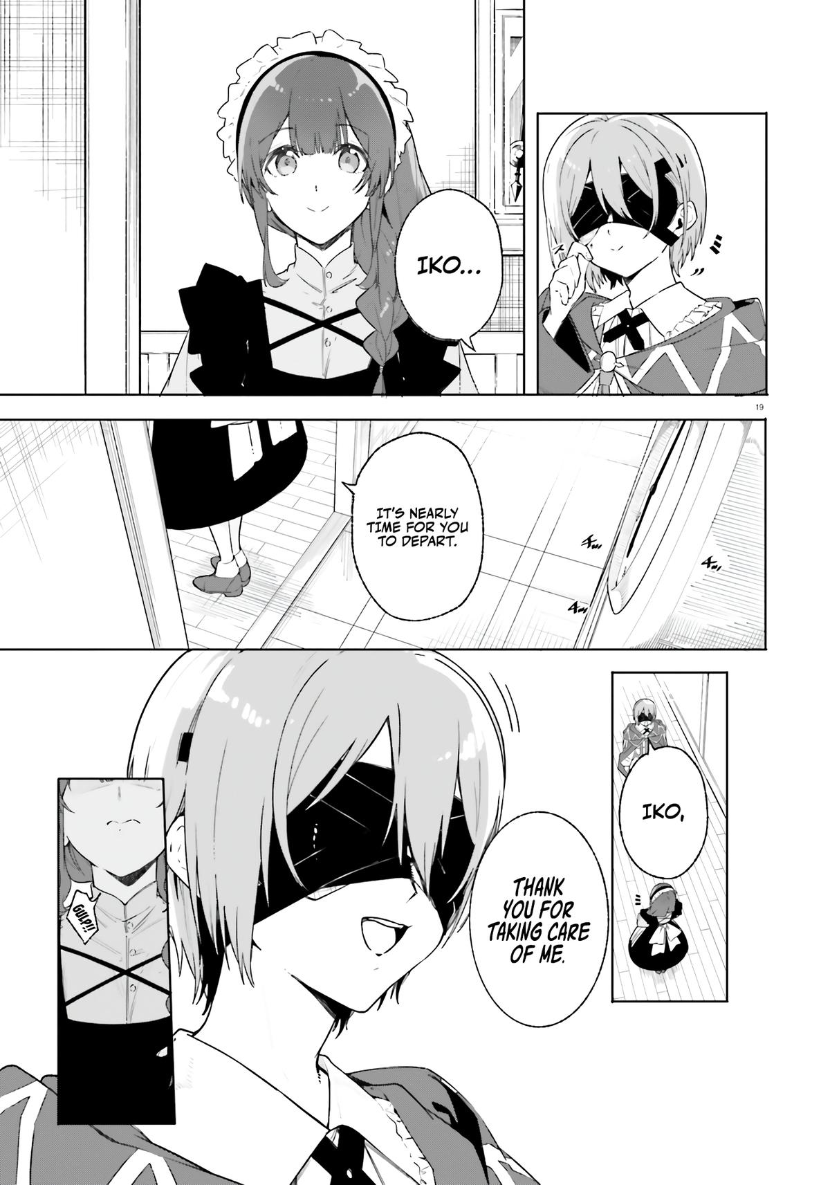 Majutsushi Kunon wa Mieteiru Chap 14 - Next Chap 15