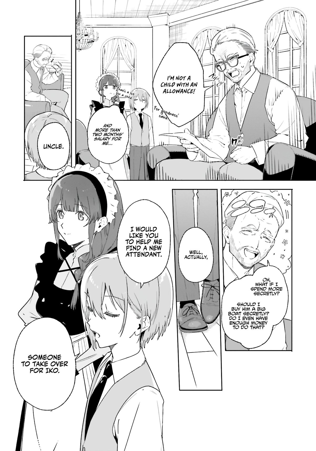 Majutsushi Kunon wa Mieteiru Chap 14 - Next Chap 15