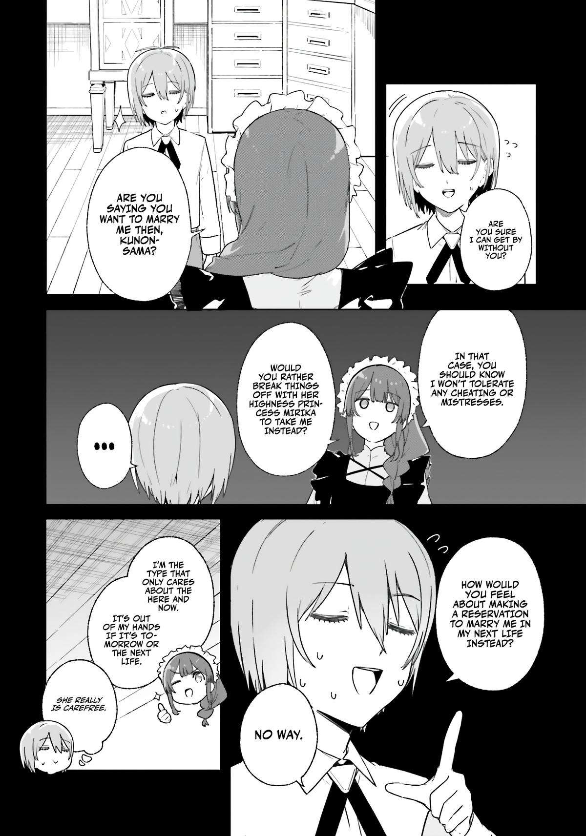 Majutsushi Kunon wa Mieteiru Chap 14 - Next Chap 15