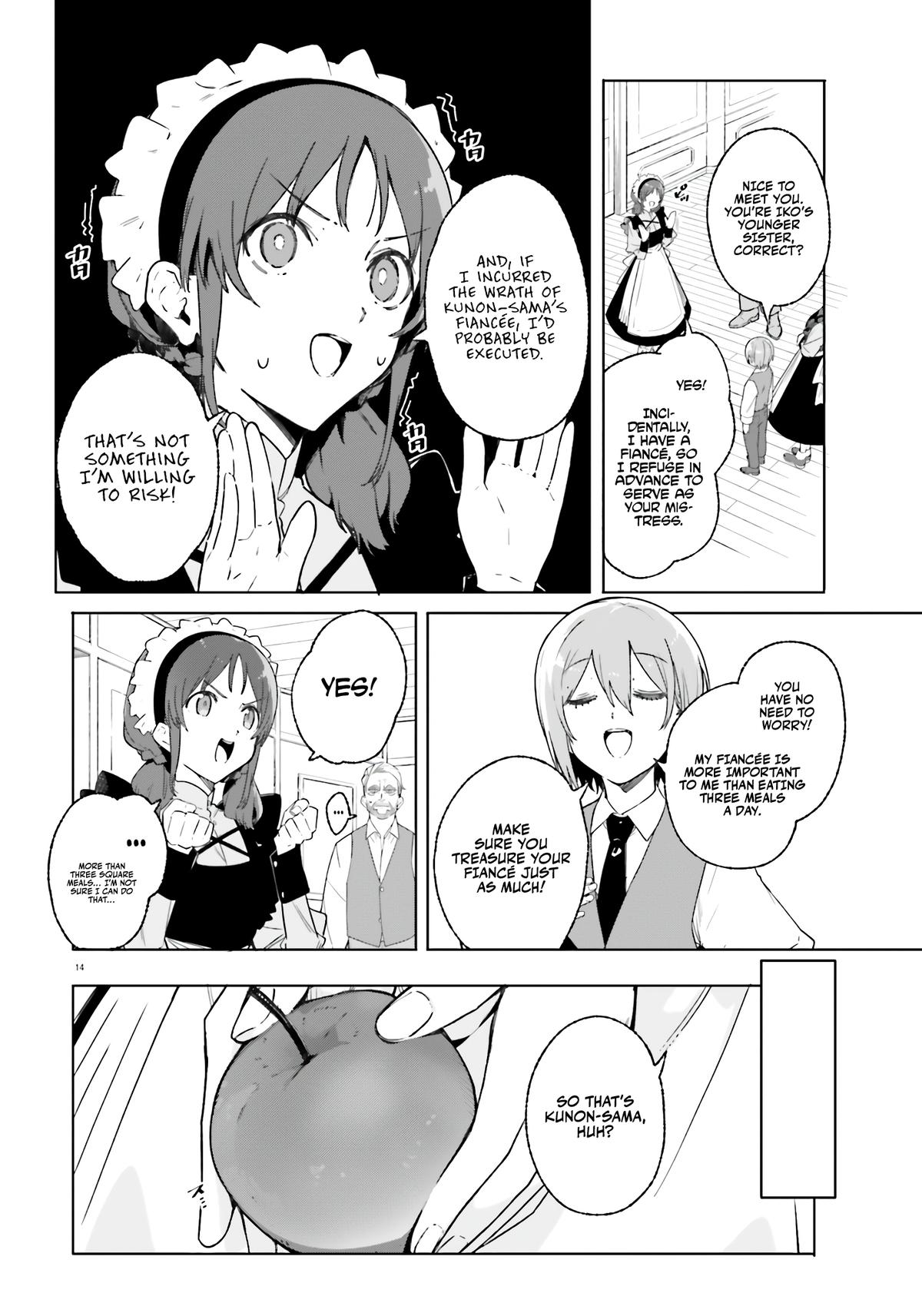 Majutsushi Kunon wa Mieteiru Chap 14 - Next Chap 15
