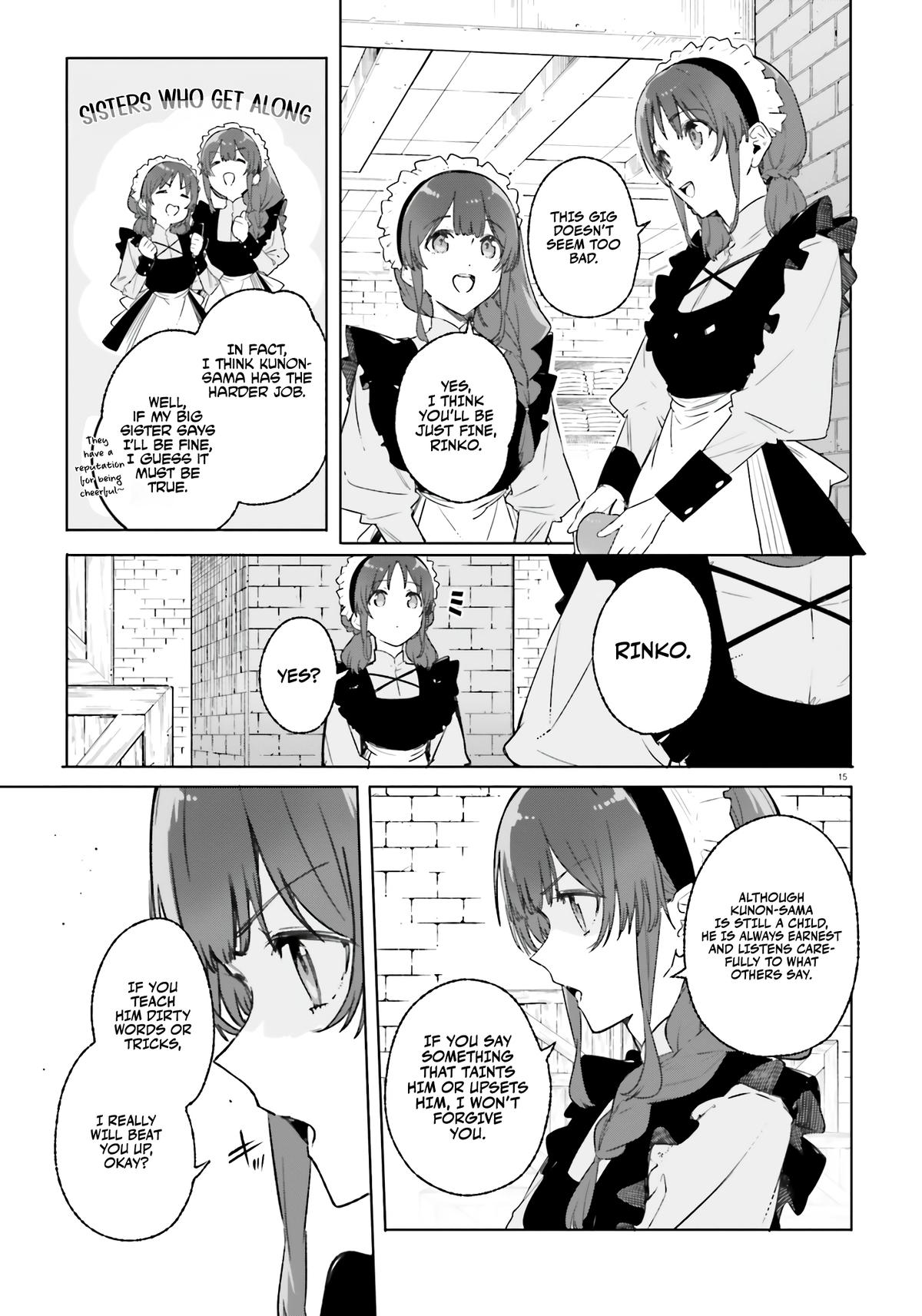 Majutsushi Kunon wa Mieteiru Chap 14 - Next Chap 15