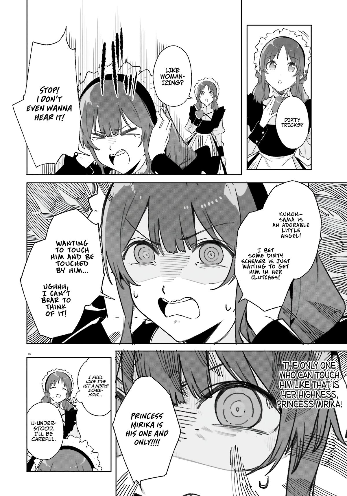 Majutsushi Kunon wa Mieteiru Chap 14 - Next Chap 15