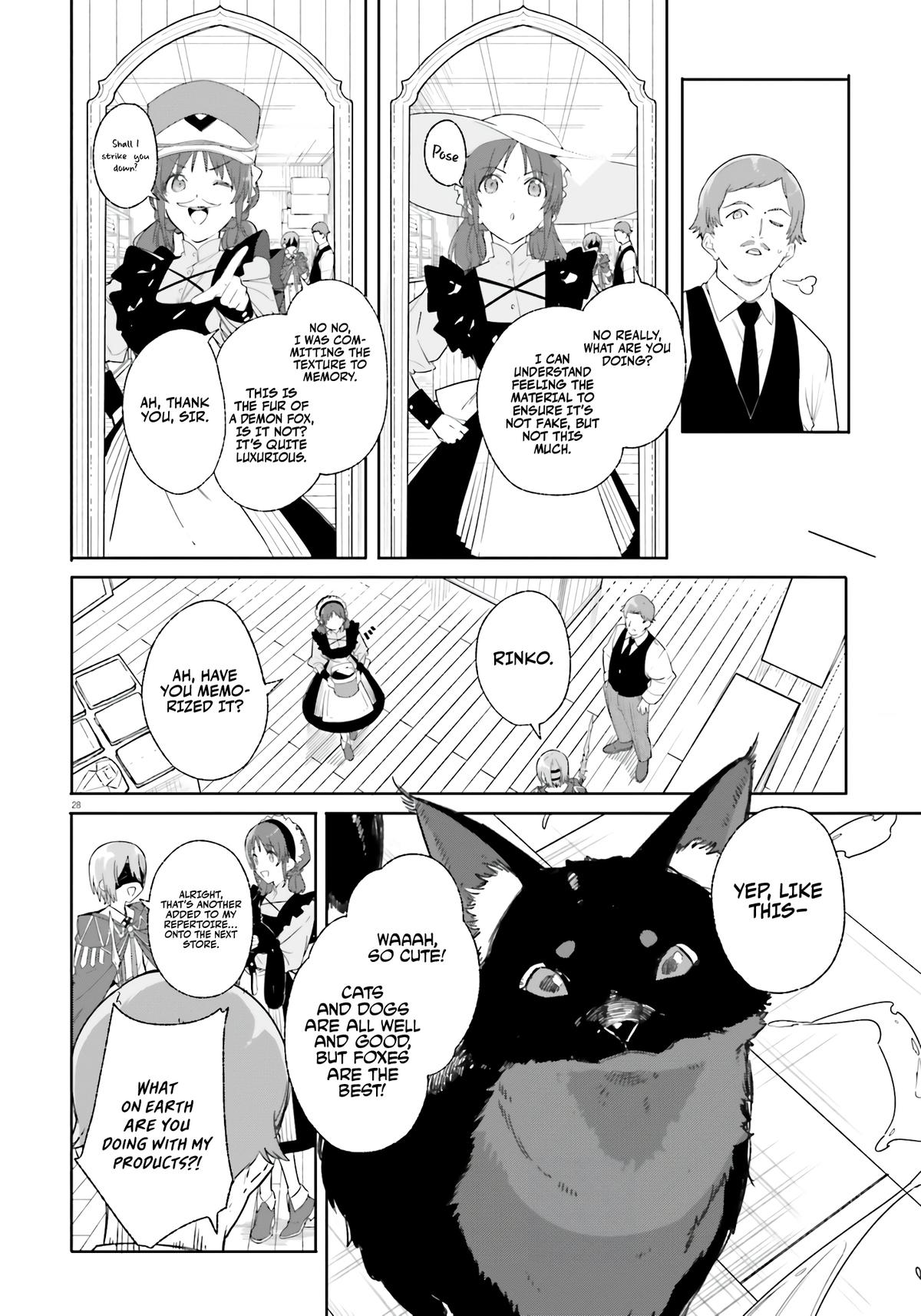 Majutsushi Kunon wa Mieteiru Chap 14 - Next Chap 15