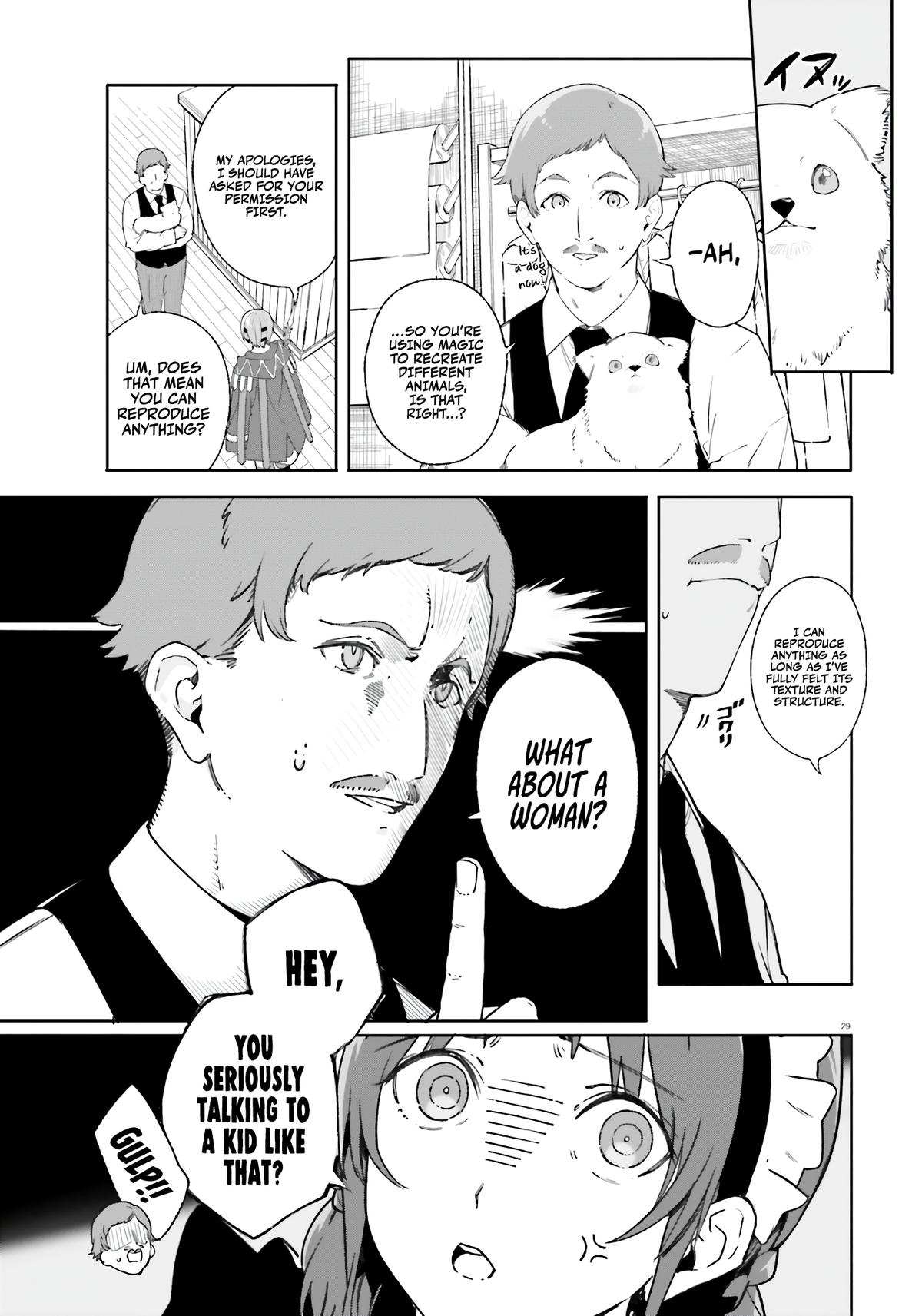 Majutsushi Kunon wa Mieteiru Chap 14 - Next Chap 15