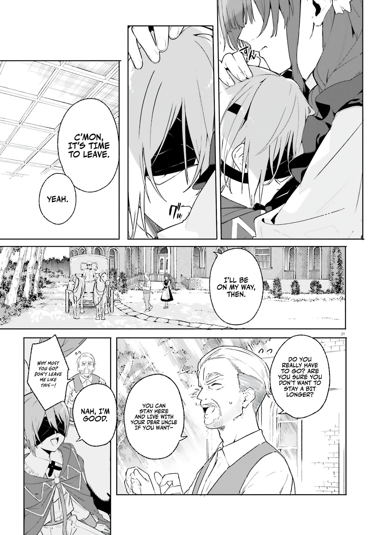 Majutsushi Kunon wa Mieteiru Chap 14 - Next Chap 15
