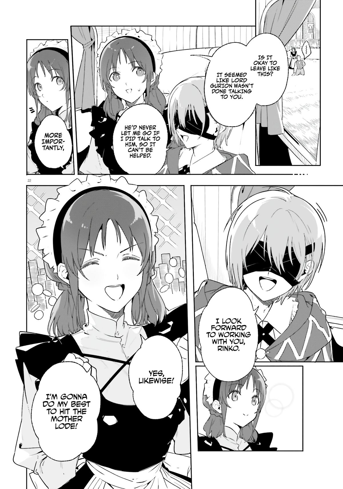 Majutsushi Kunon wa Mieteiru Chap 14 - Next Chap 15