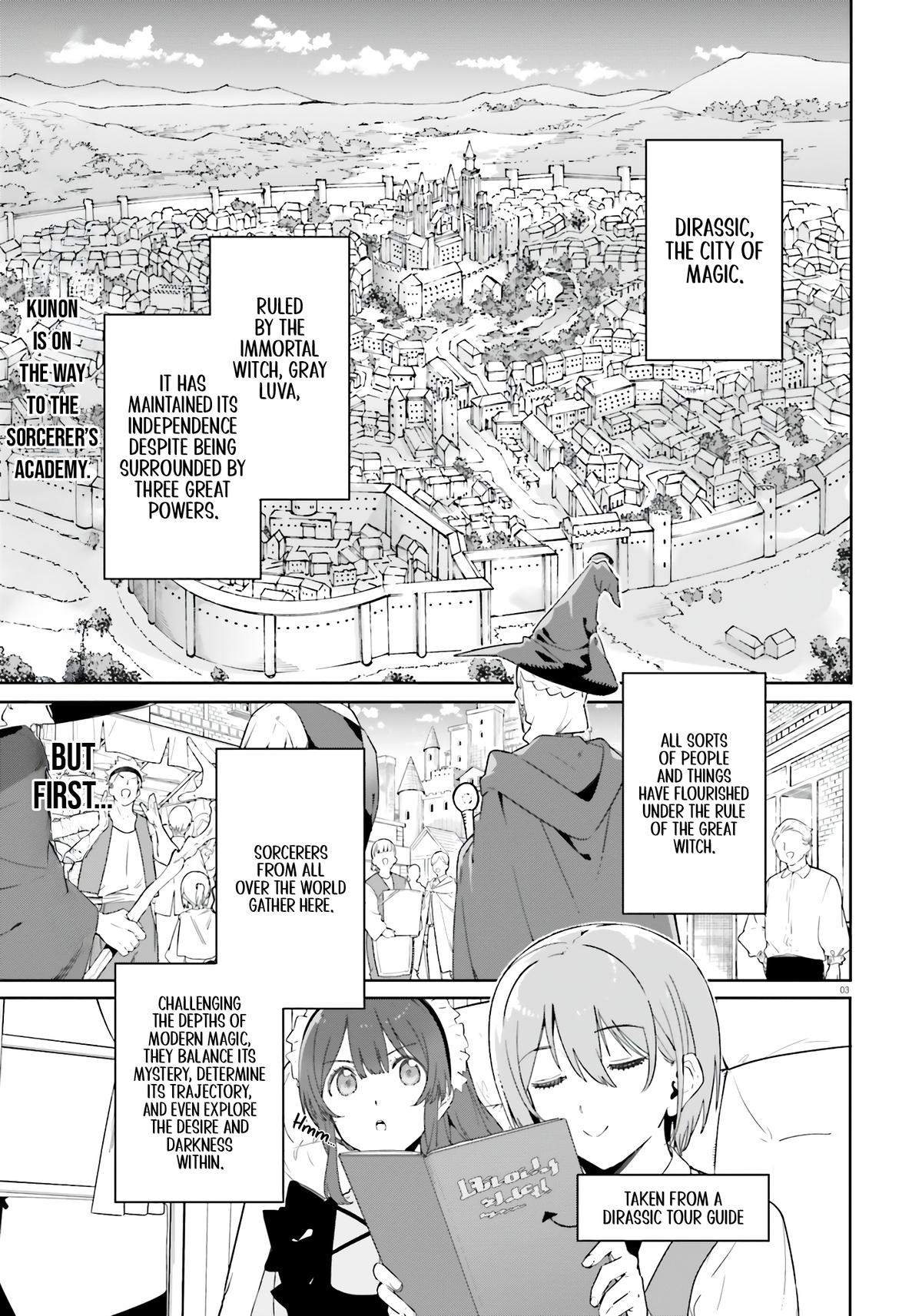 Majutsushi Kunon wa Mieteiru Chap 14 - Next Chap 15