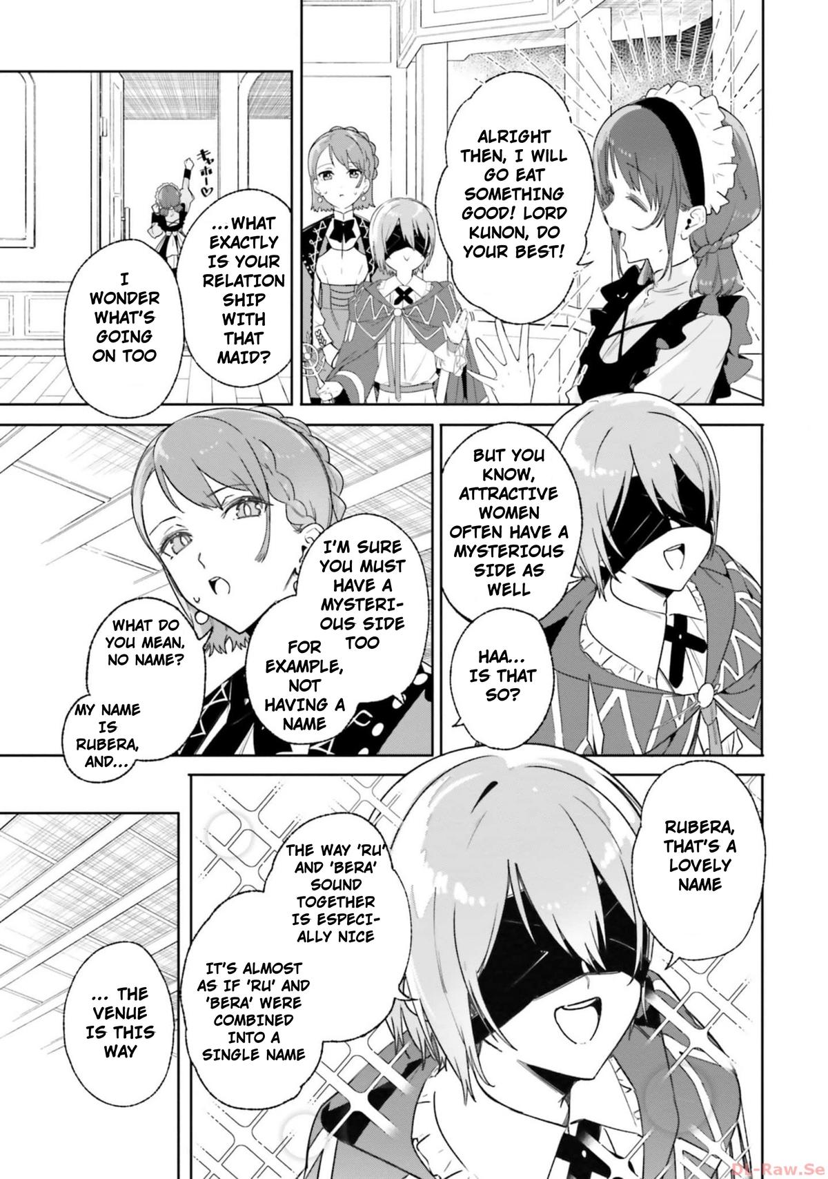 Majutsushi Kunon wa Mieteiru Chap 15 - Next Chap 16