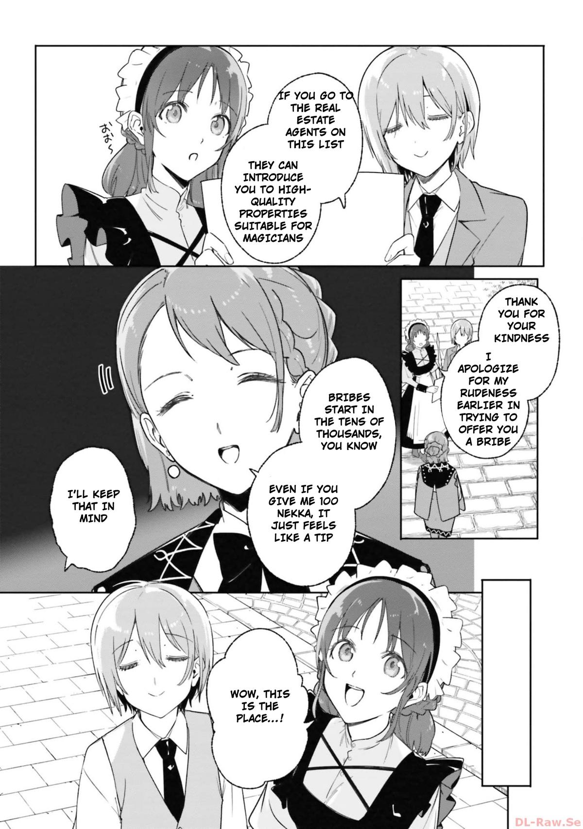 Majutsushi Kunon wa Mieteiru Chap 15 - Next Chap 16
