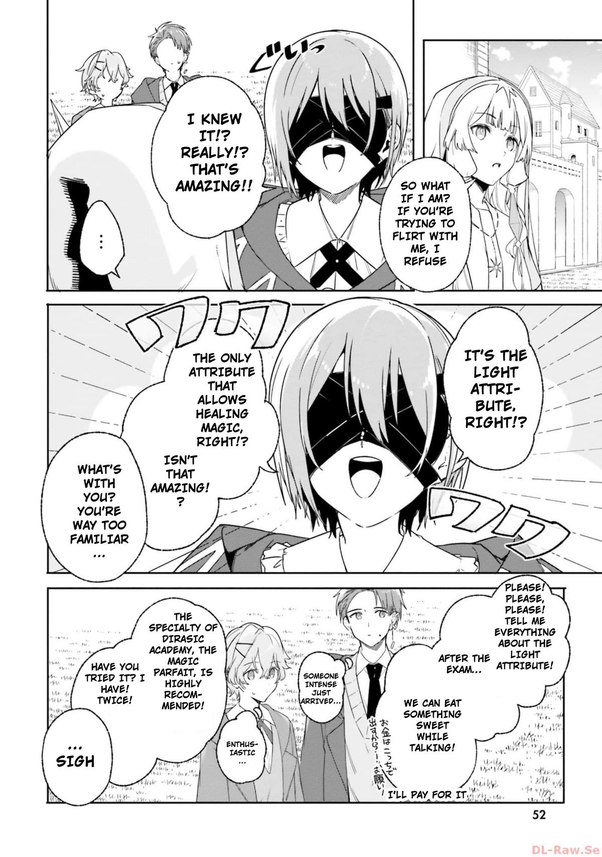 Majutsushi Kunon wa Mieteiru Chap 15 - Next Chap 16
