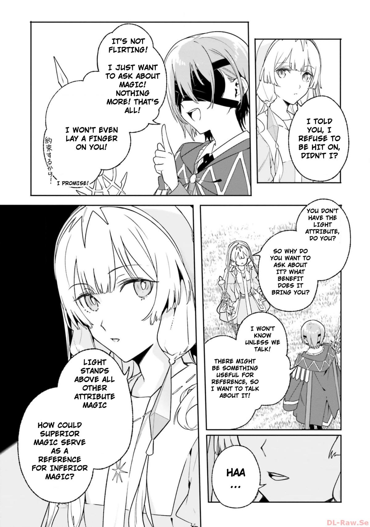 Majutsushi Kunon wa Mieteiru Chap 15 - Next Chap 16