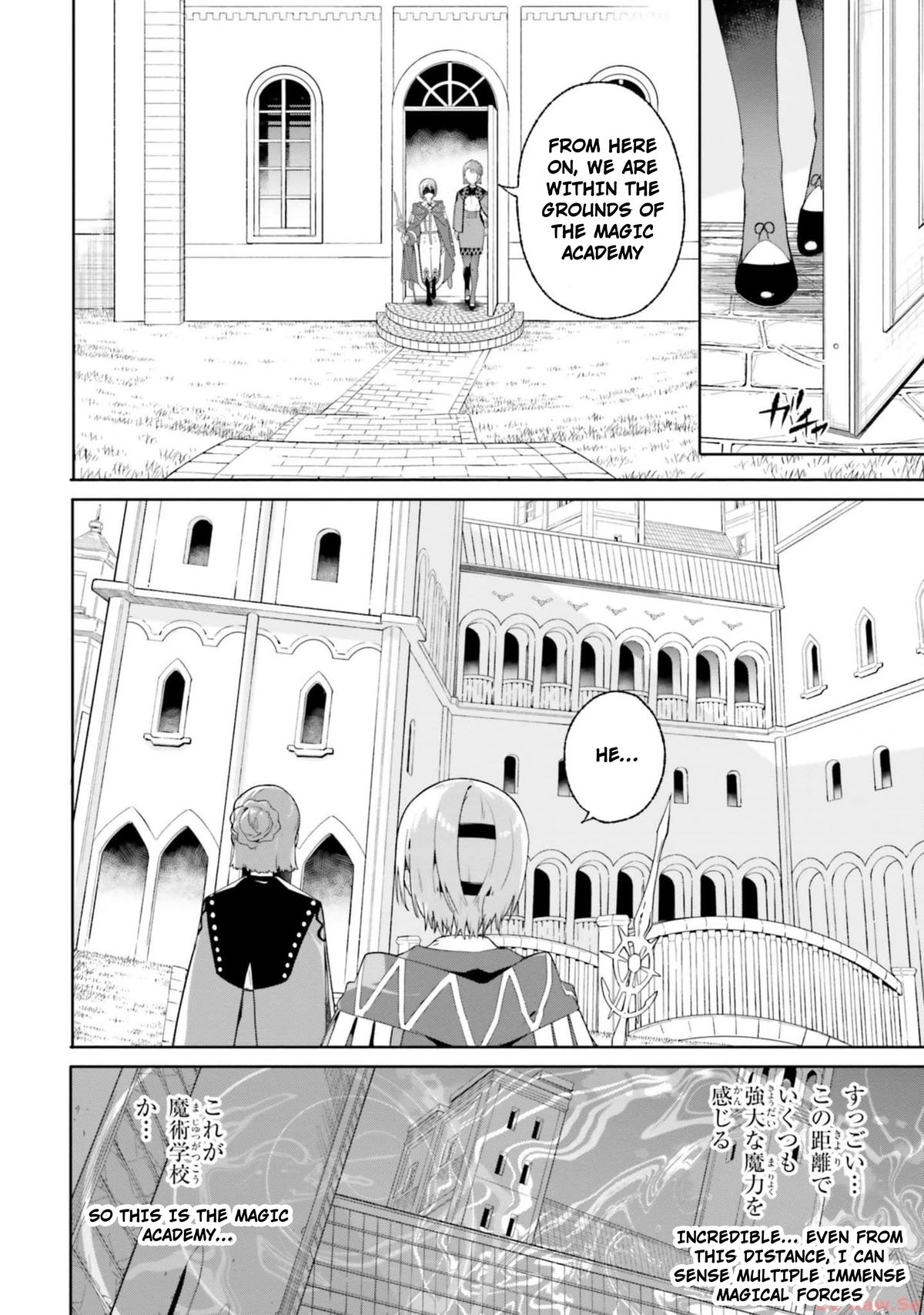 Majutsushi Kunon wa Mieteiru Chap 15 - Next Chap 16