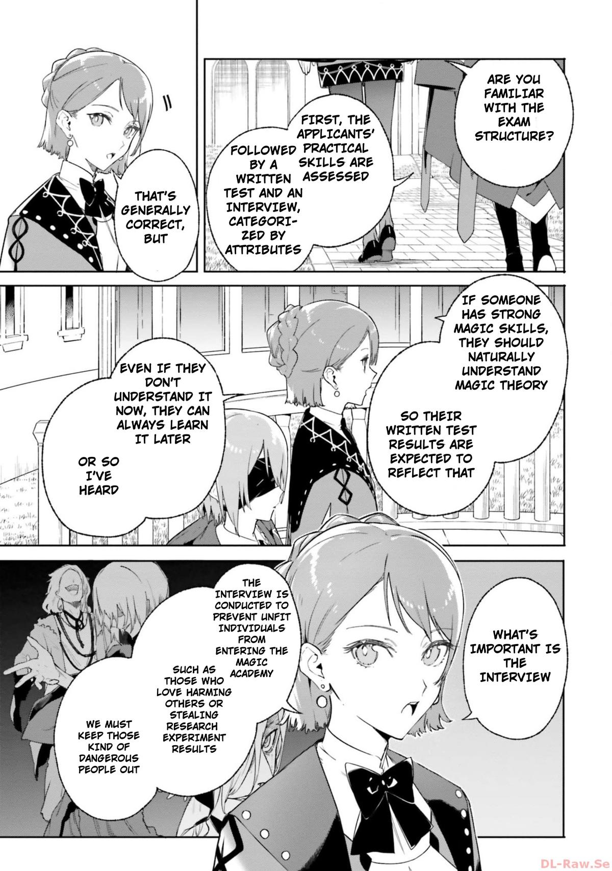 Majutsushi Kunon wa Mieteiru Chap 15 - Next Chap 16