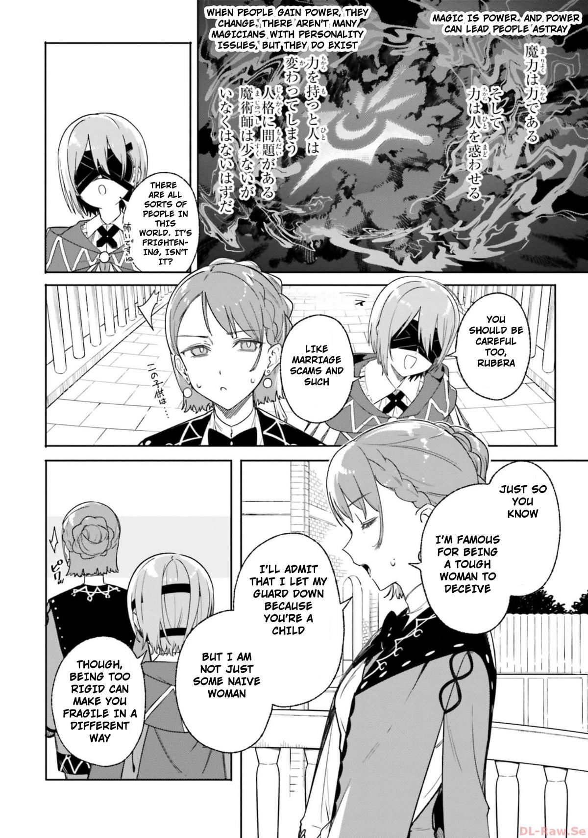 Majutsushi Kunon wa Mieteiru Chap 15 - Next Chap 16