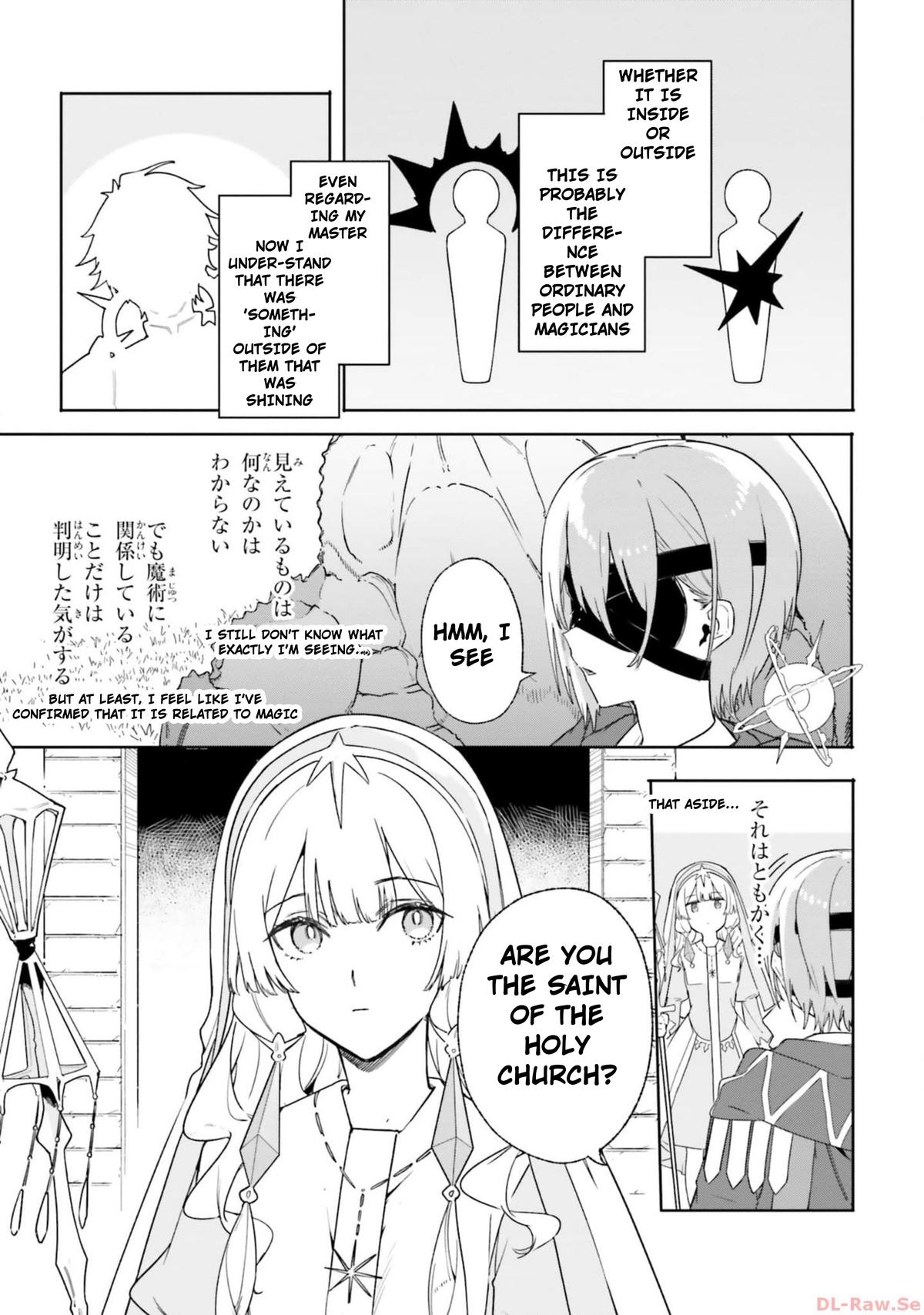 Majutsushi Kunon wa Mieteiru Chap 15 - Next Chap 16