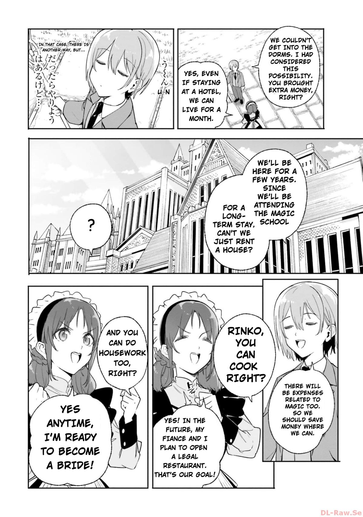 Majutsushi Kunon wa Mieteiru Chap 15 - Next Chap 16