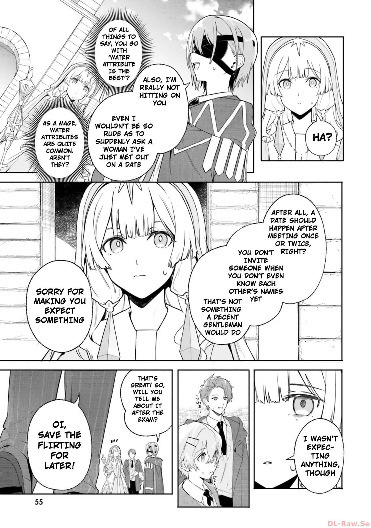 Majutsushi Kunon wa Mieteiru Chap 15 - Next Chap 16