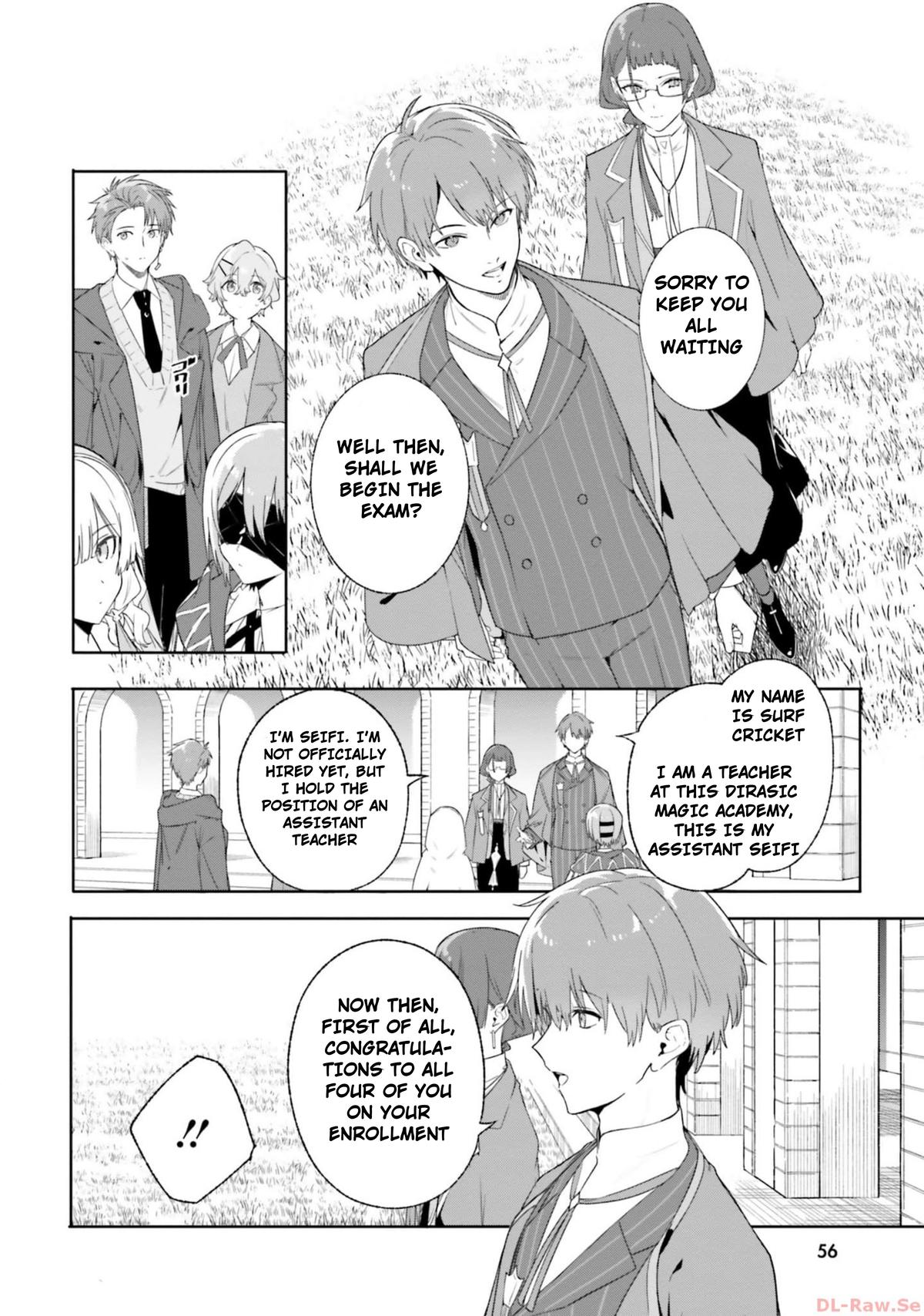 Majutsushi Kunon wa Mieteiru Chap 15 - Next Chap 16