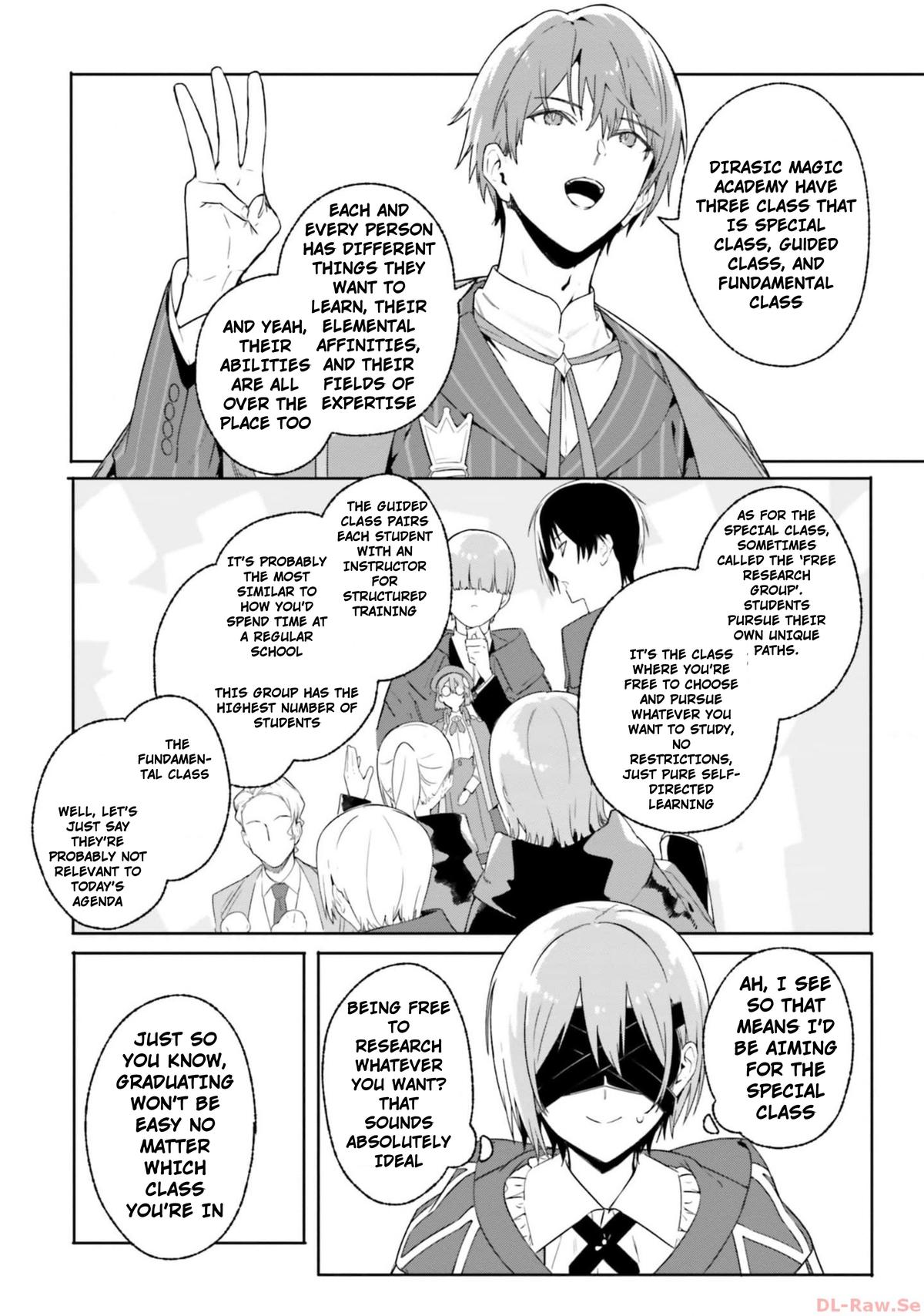 Majutsushi Kunon wa Mieteiru Chap 15 - Next Chap 16