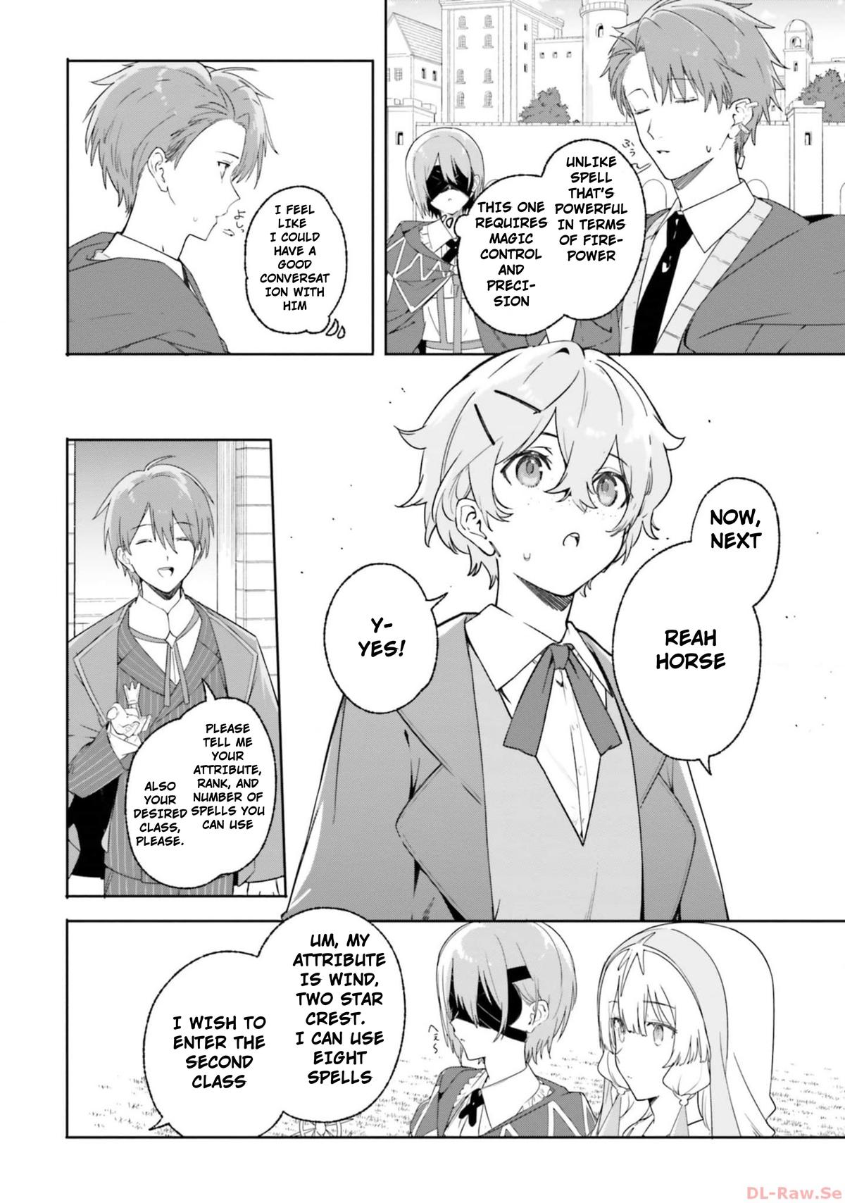 Majutsushi Kunon wa Mieteiru Chap 16 - Next Chap 17