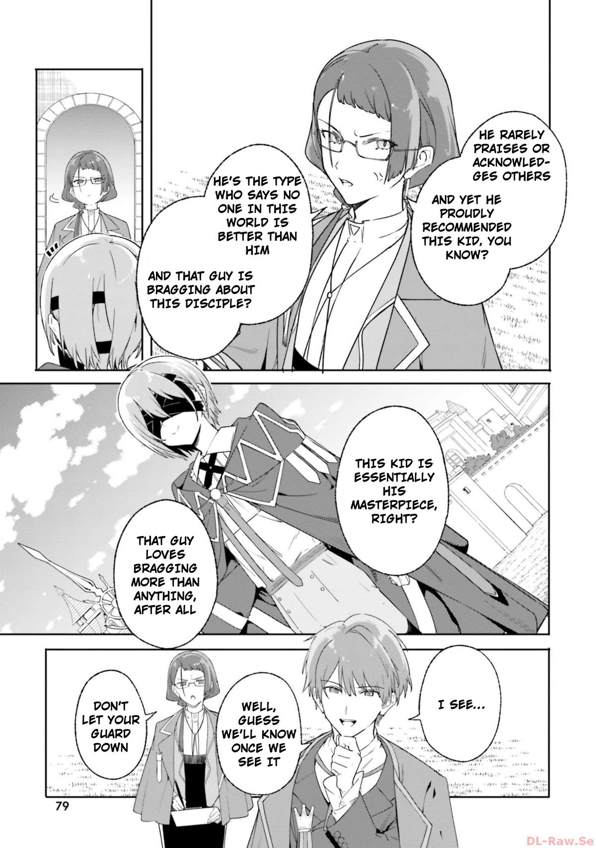 Majutsushi Kunon wa Mieteiru Chap 16 - Next Chap 17