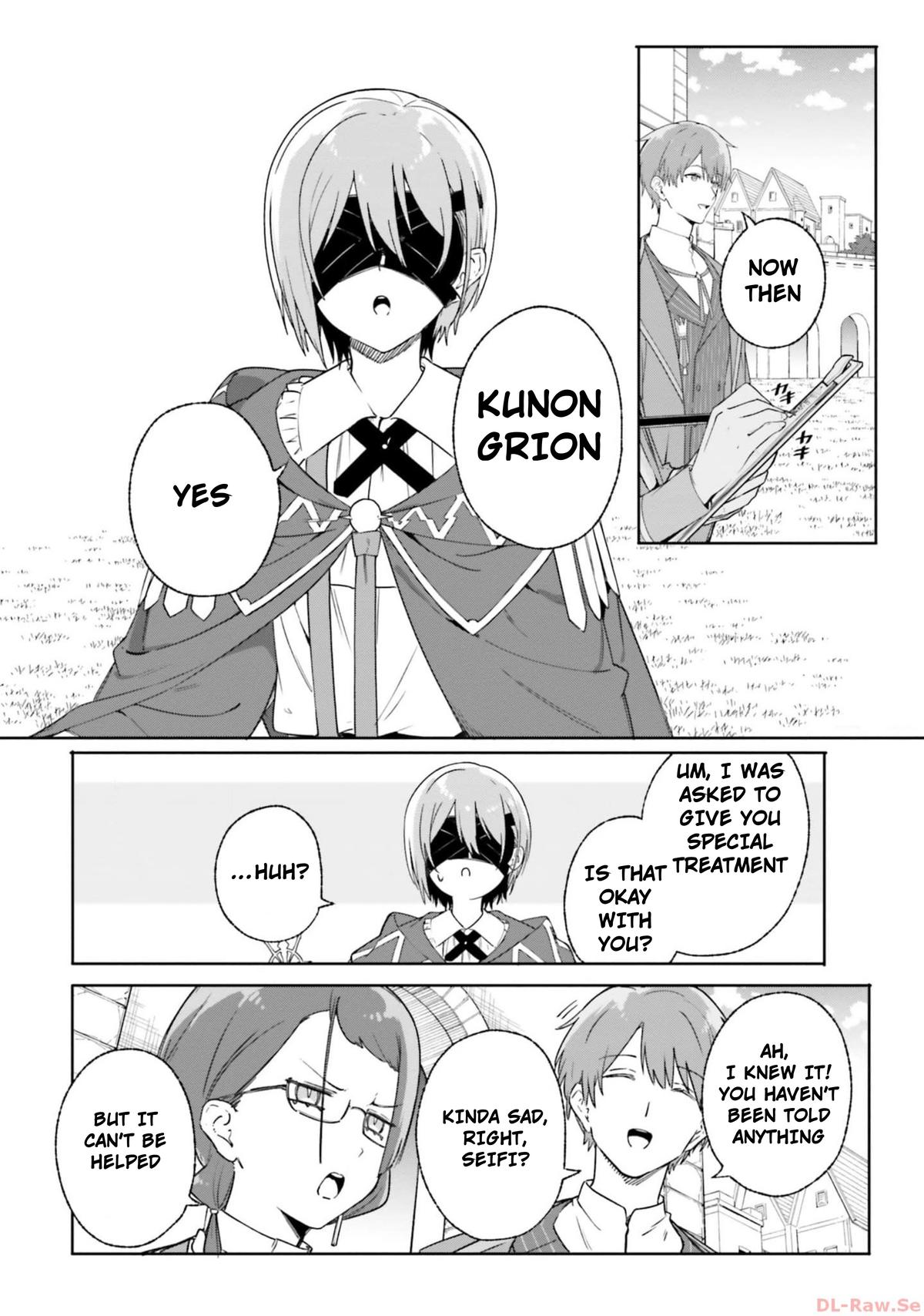 Majutsushi Kunon wa Mieteiru Chap 16 - Next Chap 17