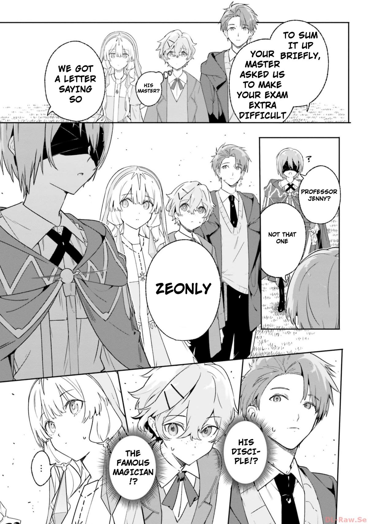 Majutsushi Kunon wa Mieteiru Chap 16 - Next Chap 17