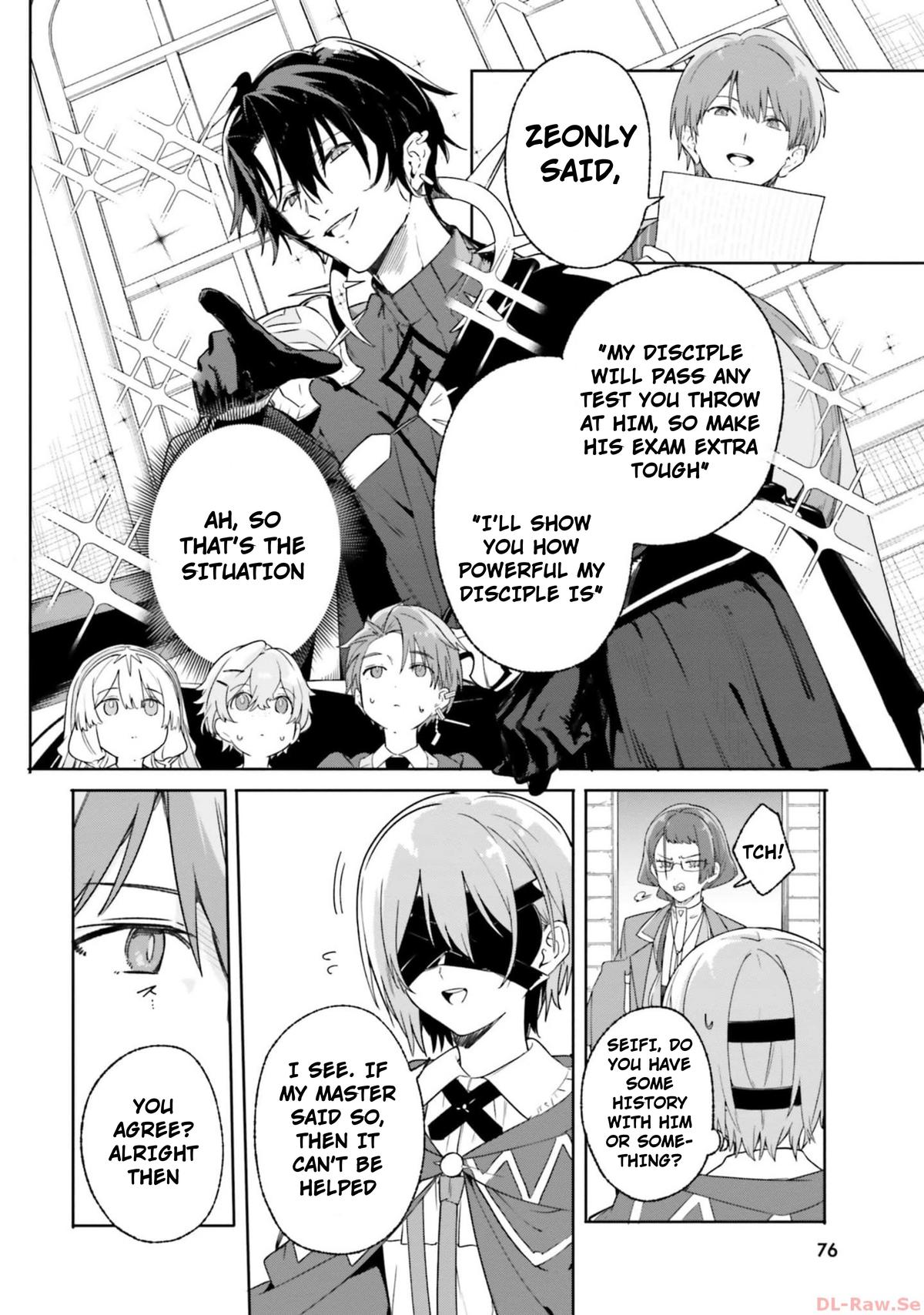 Majutsushi Kunon wa Mieteiru Chap 16 - Next Chap 17