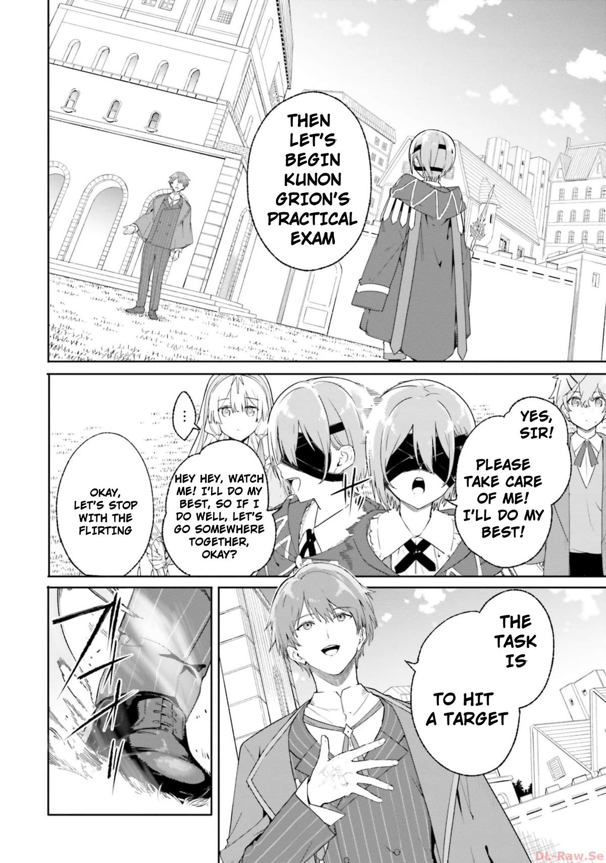 Majutsushi Kunon wa Mieteiru Chap 16 - Next Chap 17