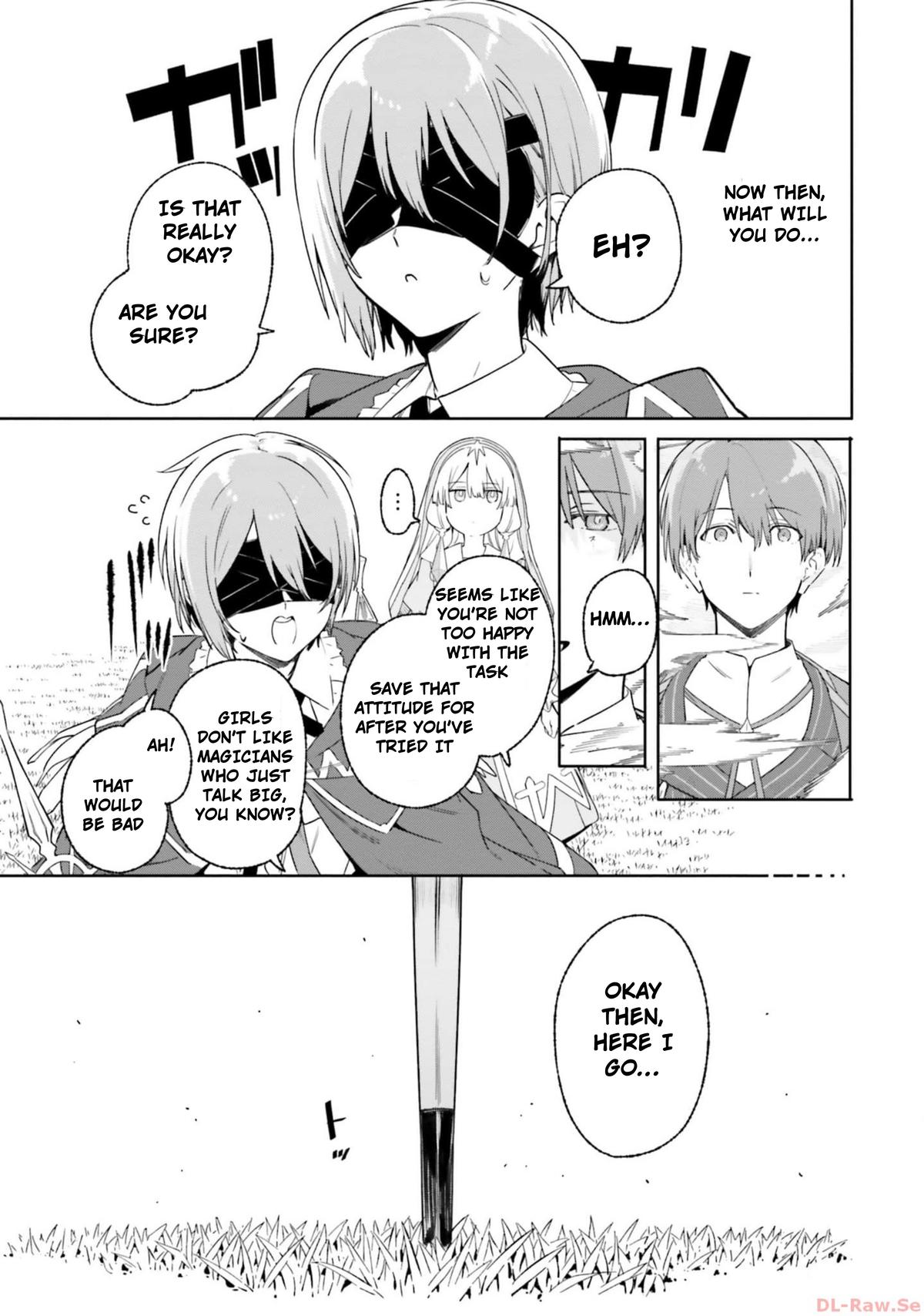 Majutsushi Kunon wa Mieteiru Chap 16 - Next Chap 17