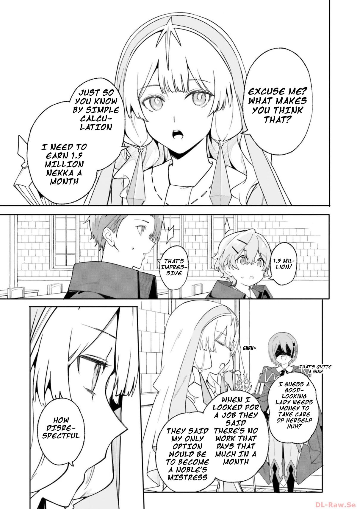 Majutsushi Kunon wa Mieteiru Chap 18 - Next Chap 19