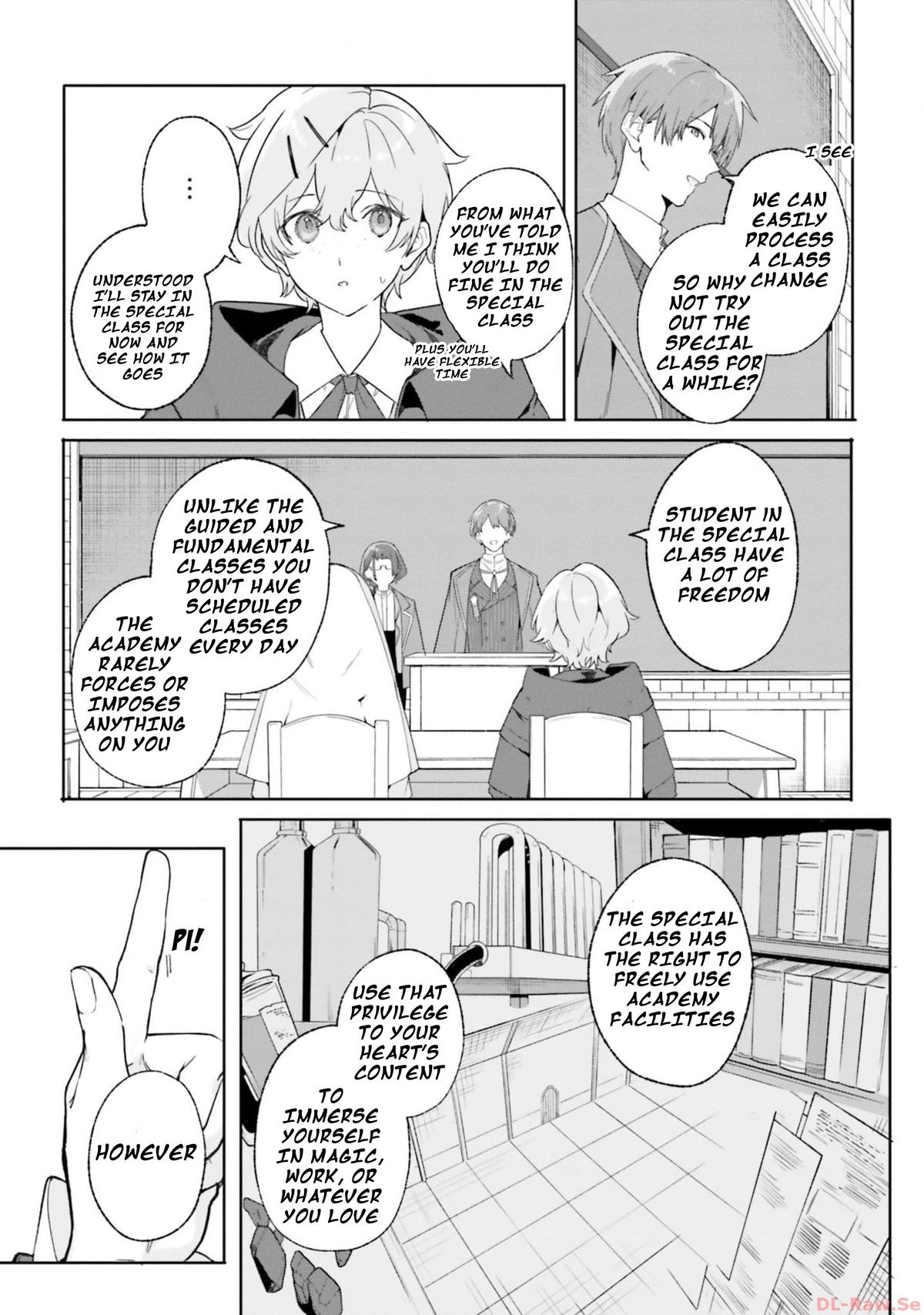 Majutsushi Kunon wa Mieteiru Chap 18 - Next Chap 19