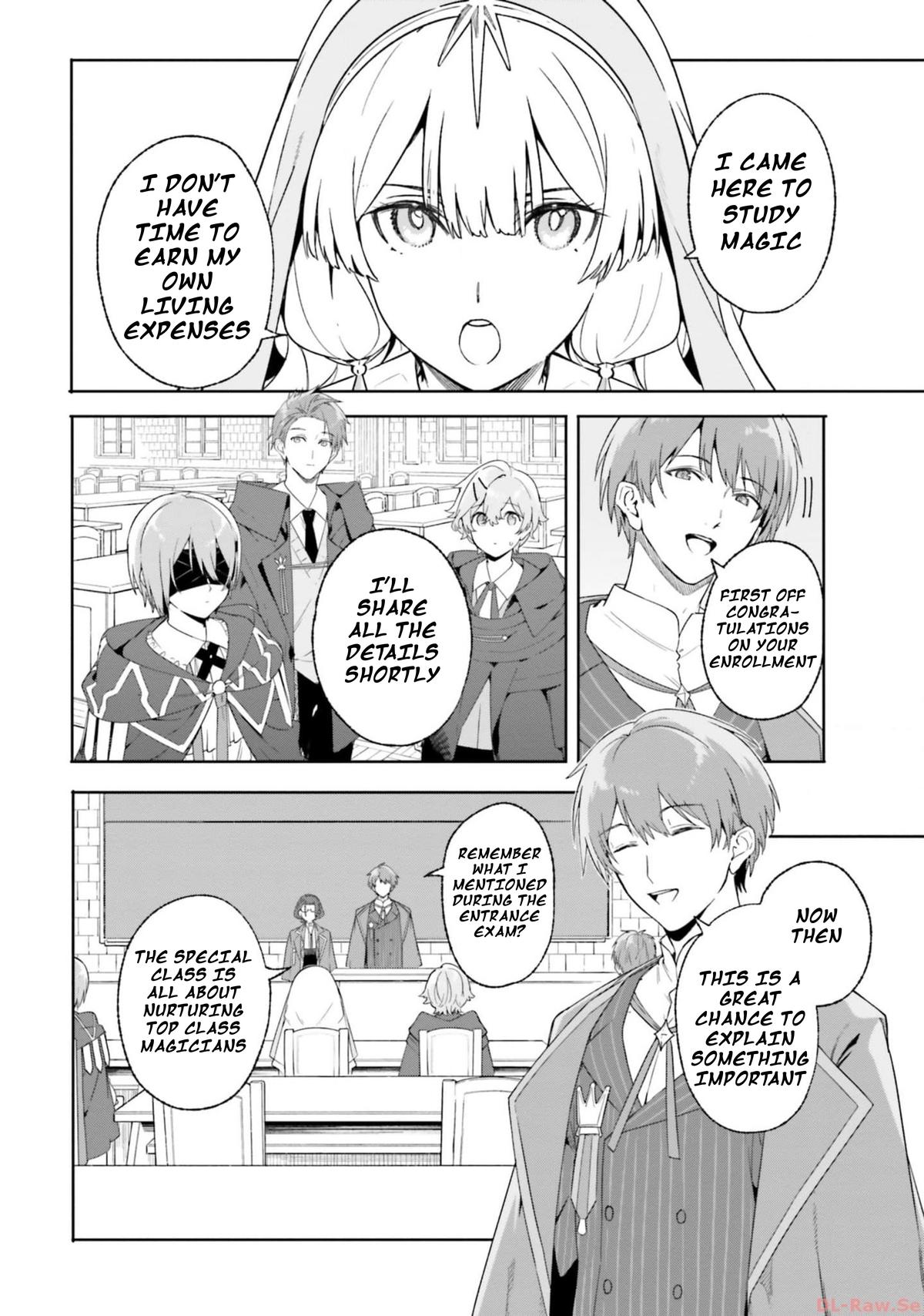 Majutsushi Kunon wa Mieteiru Chap 18 - Next Chap 19