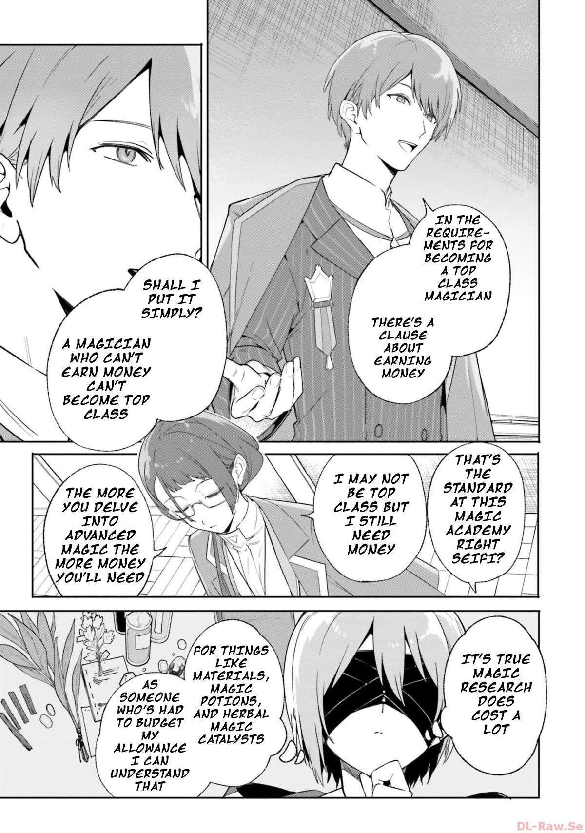 Majutsushi Kunon wa Mieteiru Chap 18 - Next Chap 19