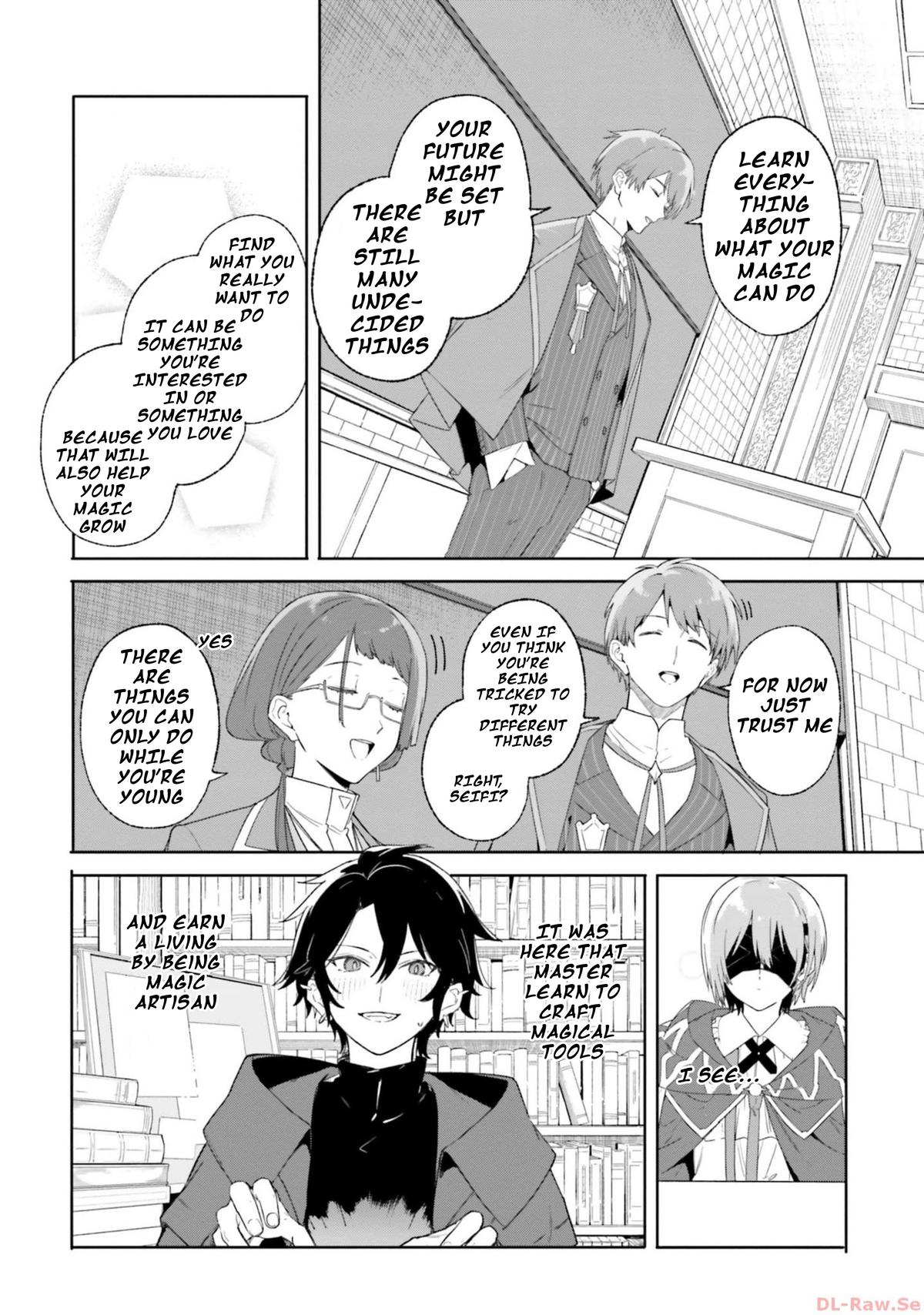 Majutsushi Kunon wa Mieteiru Chap 18 - Next Chap 19