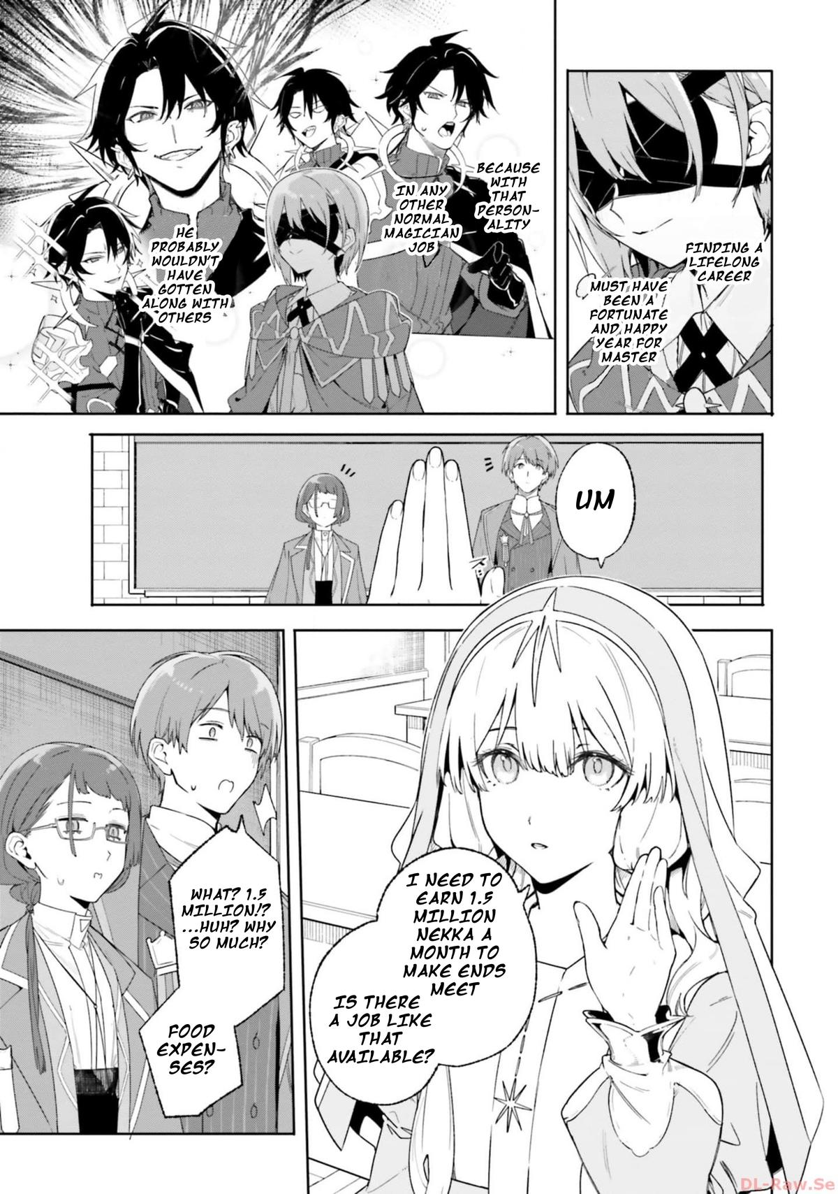 Majutsushi Kunon wa Mieteiru Chap 18 - Next Chap 19