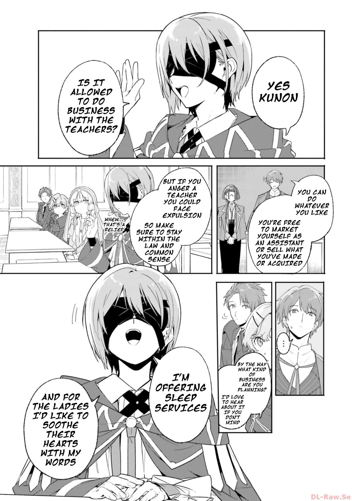 Majutsushi Kunon wa Mieteiru Chap 18 - Next Chap 19