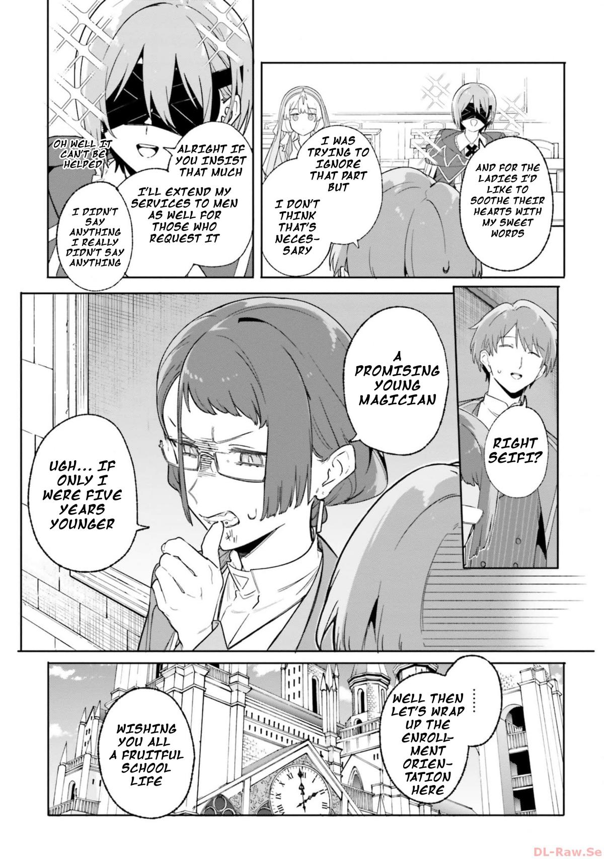 Majutsushi Kunon wa Mieteiru Chap 18 - Next Chap 19