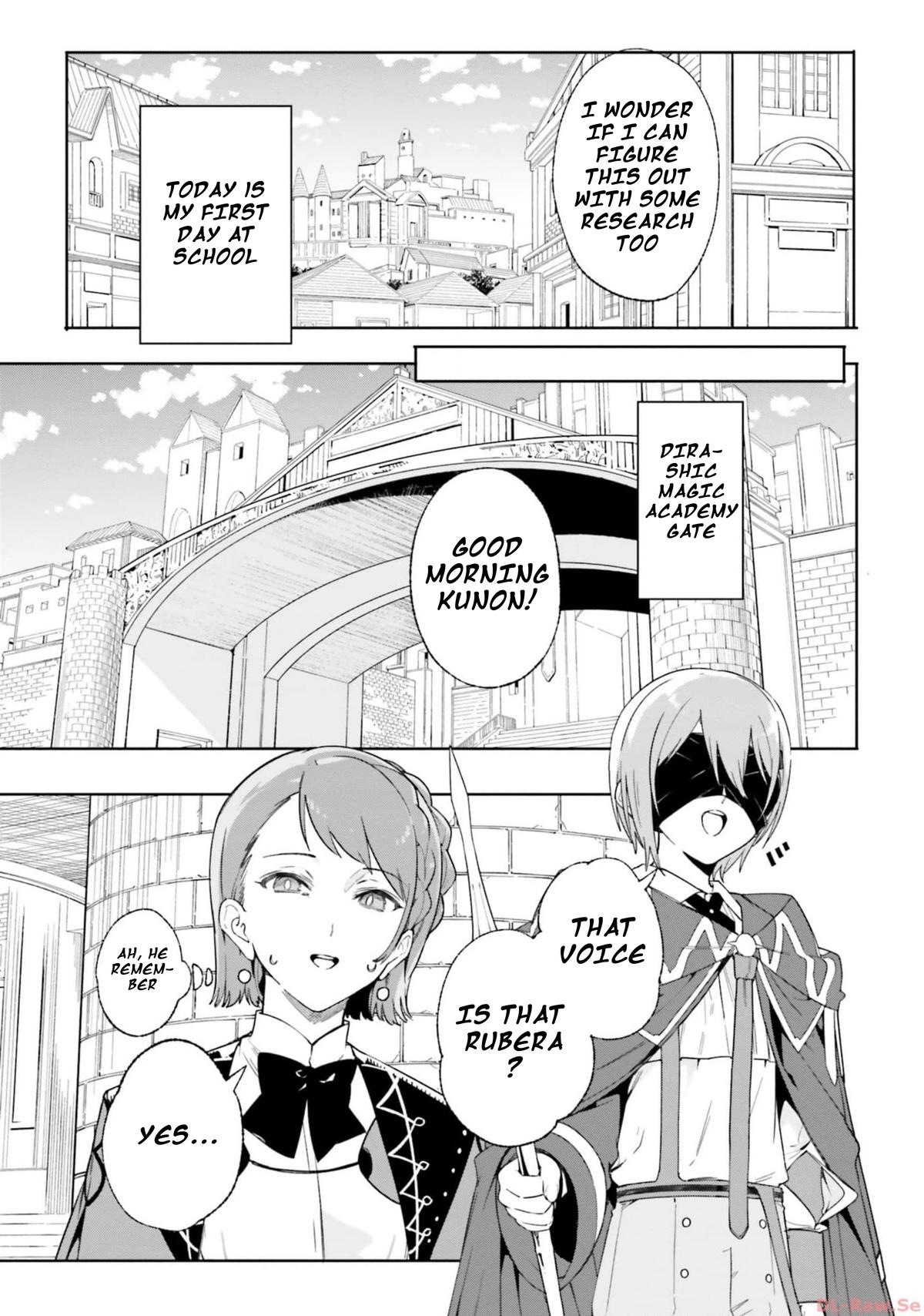 Majutsushi Kunon wa Mieteiru Chap 18 - Next Chap 19