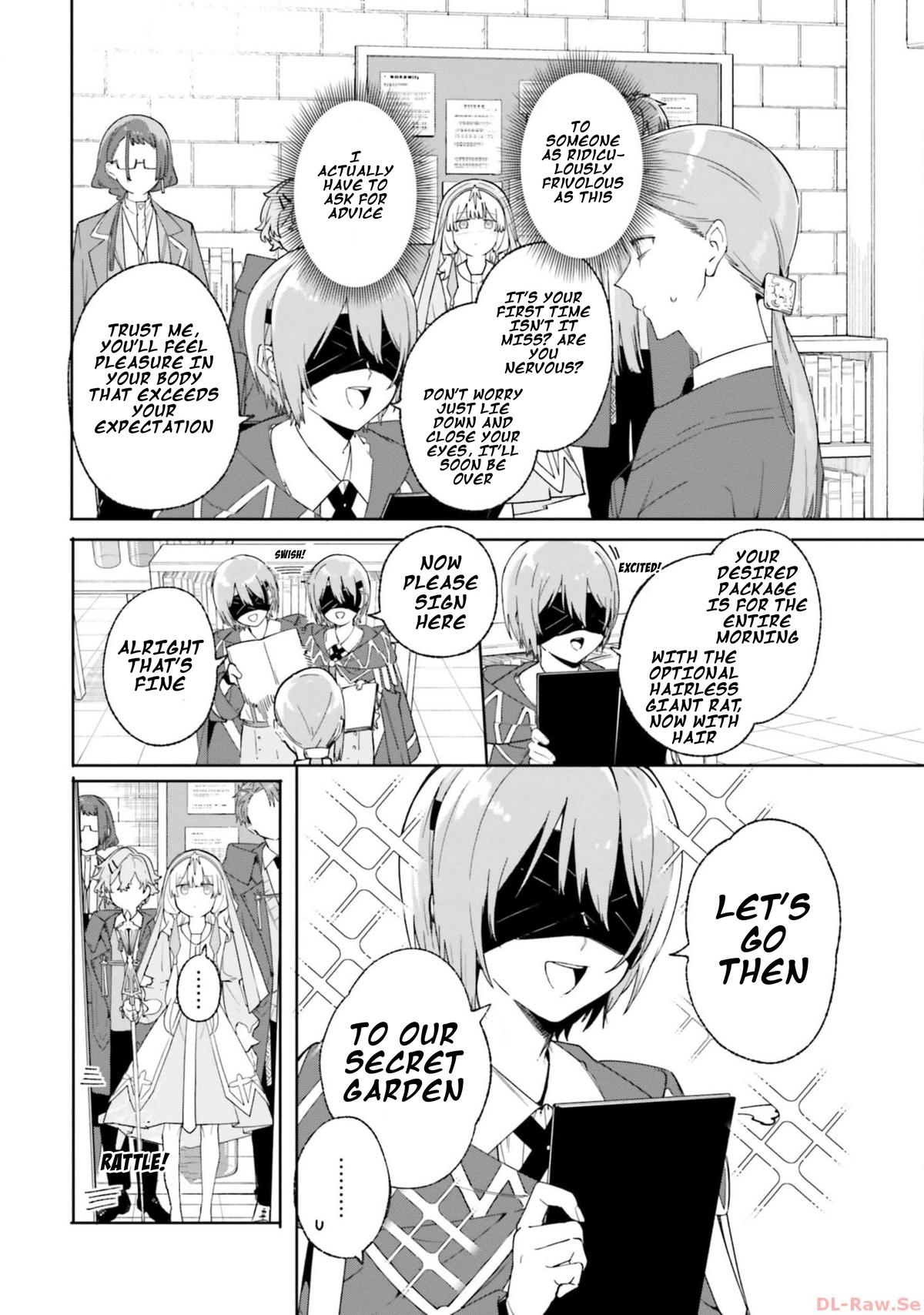 Majutsushi Kunon wa Mieteiru Chap 19 - Next Chap 20