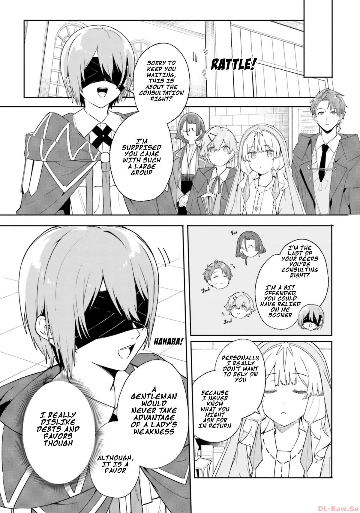Majutsushi Kunon wa Mieteiru Chap 19 - Next Chap 20
