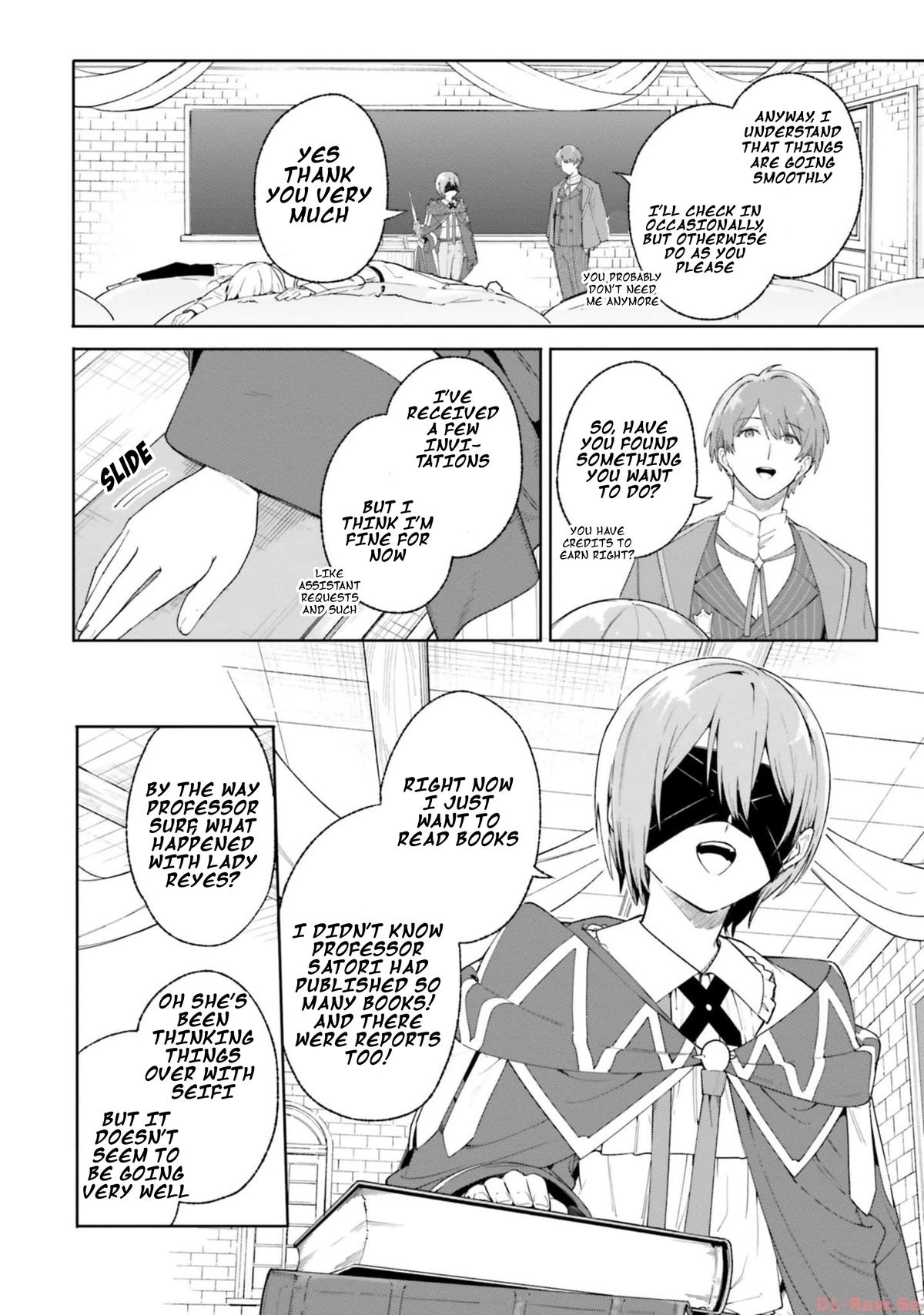 Majutsushi Kunon wa Mieteiru Chap 19 - Next Chap 20