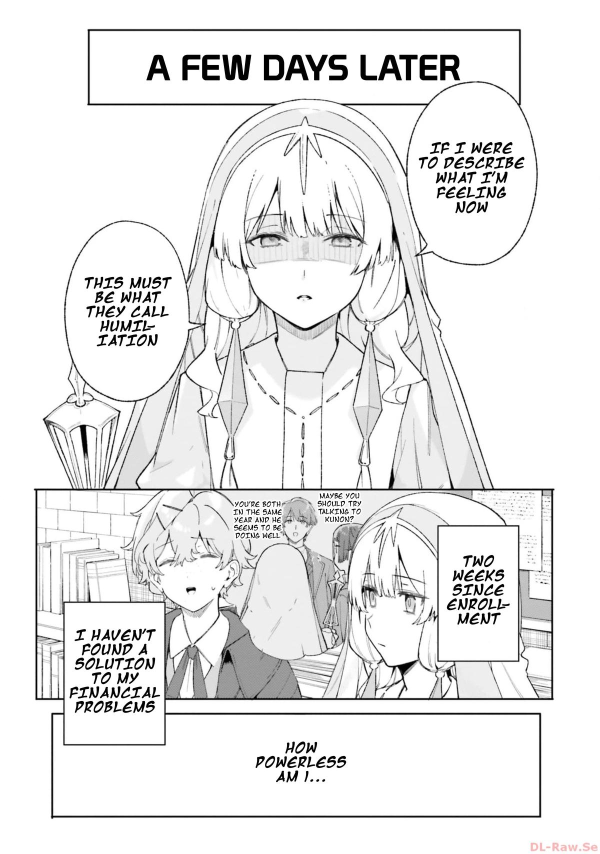 Majutsushi Kunon wa Mieteiru Chap 19 - Next Chap 20