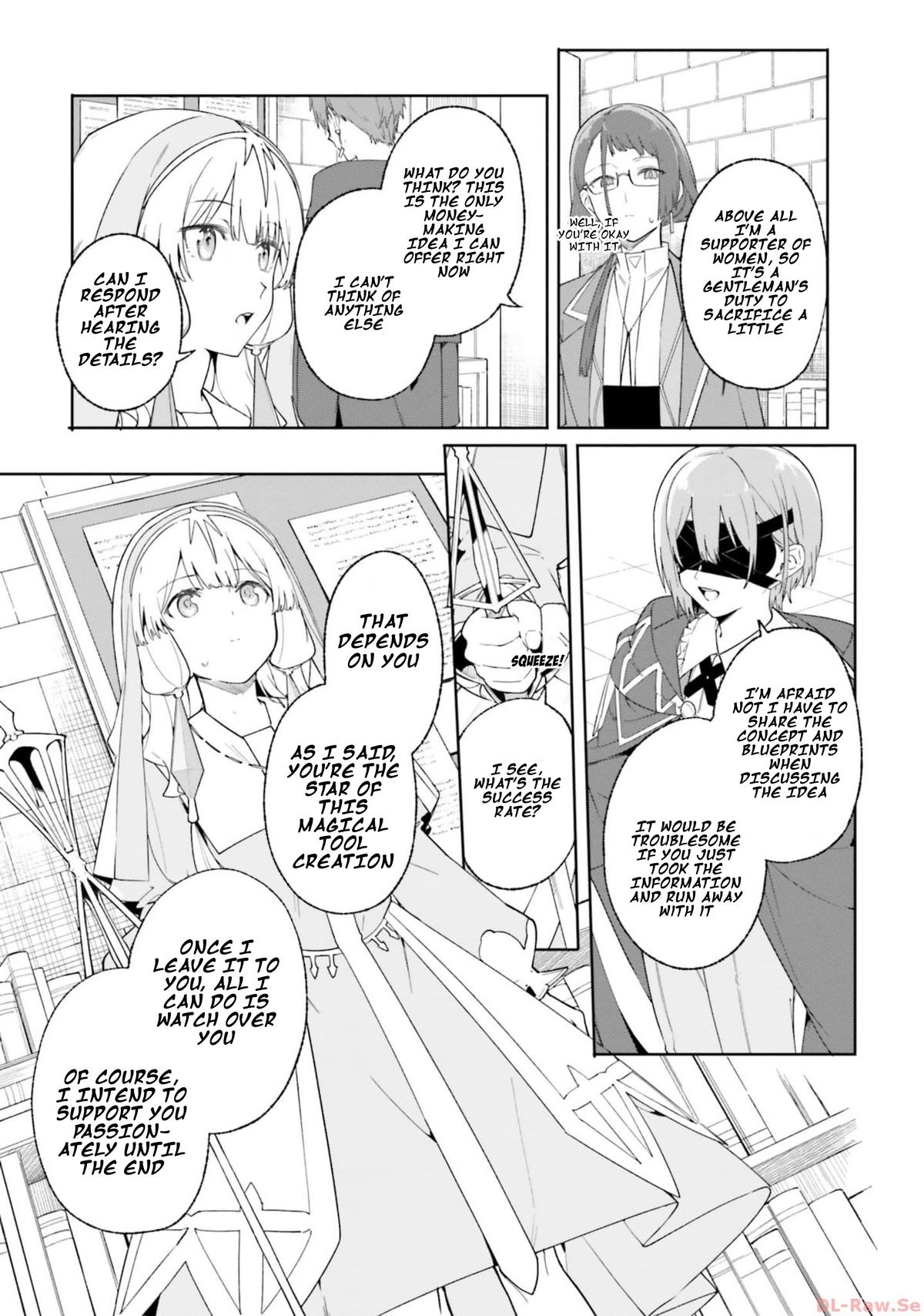 Majutsushi Kunon wa Mieteiru Chap 19 - Next Chap 20