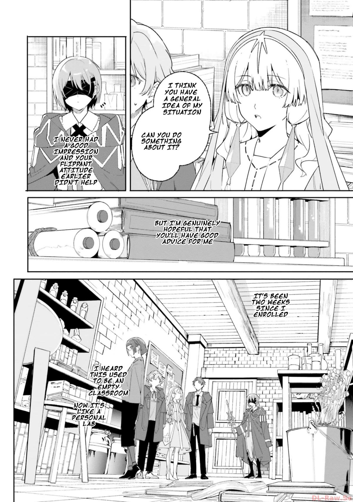 Majutsushi Kunon wa Mieteiru Chap 19 - Next Chap 20