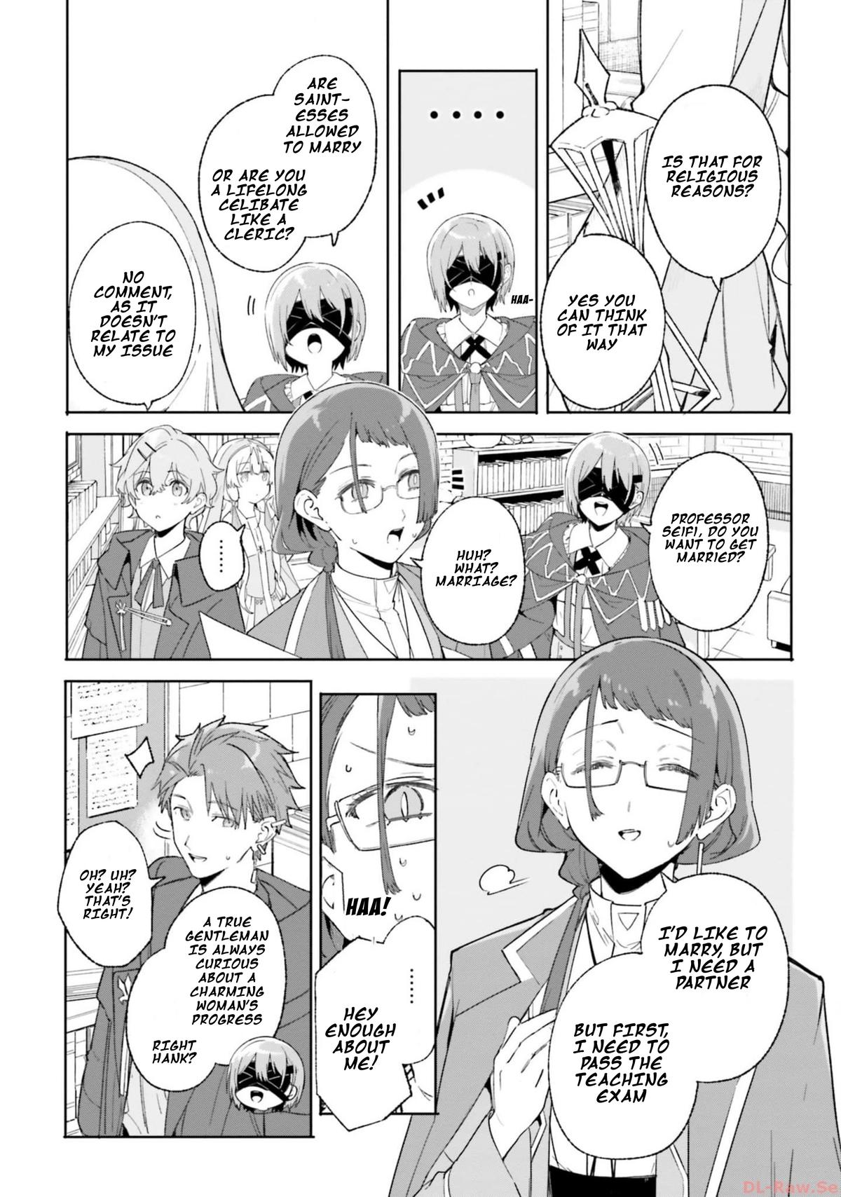 Majutsushi Kunon wa Mieteiru Chap 19 - Next Chap 20