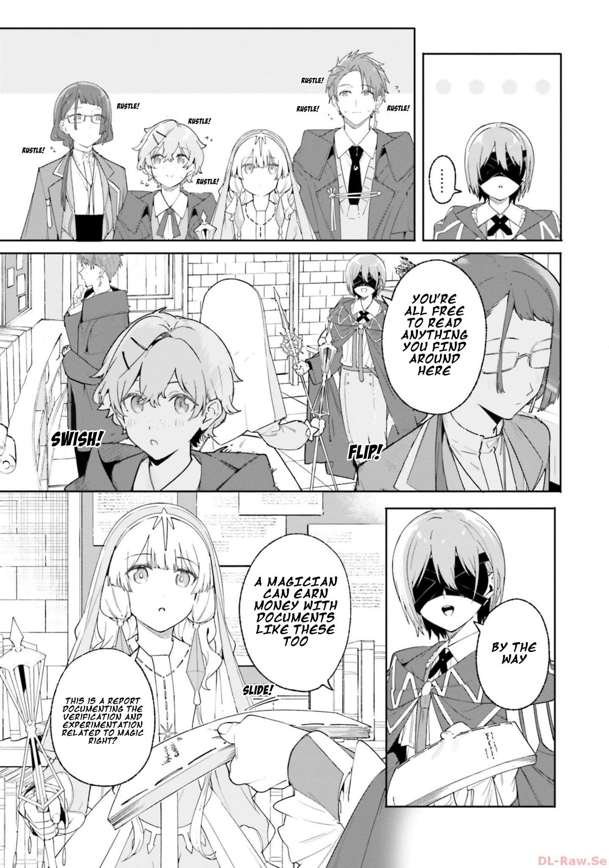 Majutsushi Kunon wa Mieteiru Chap 19 - Next Chap 20